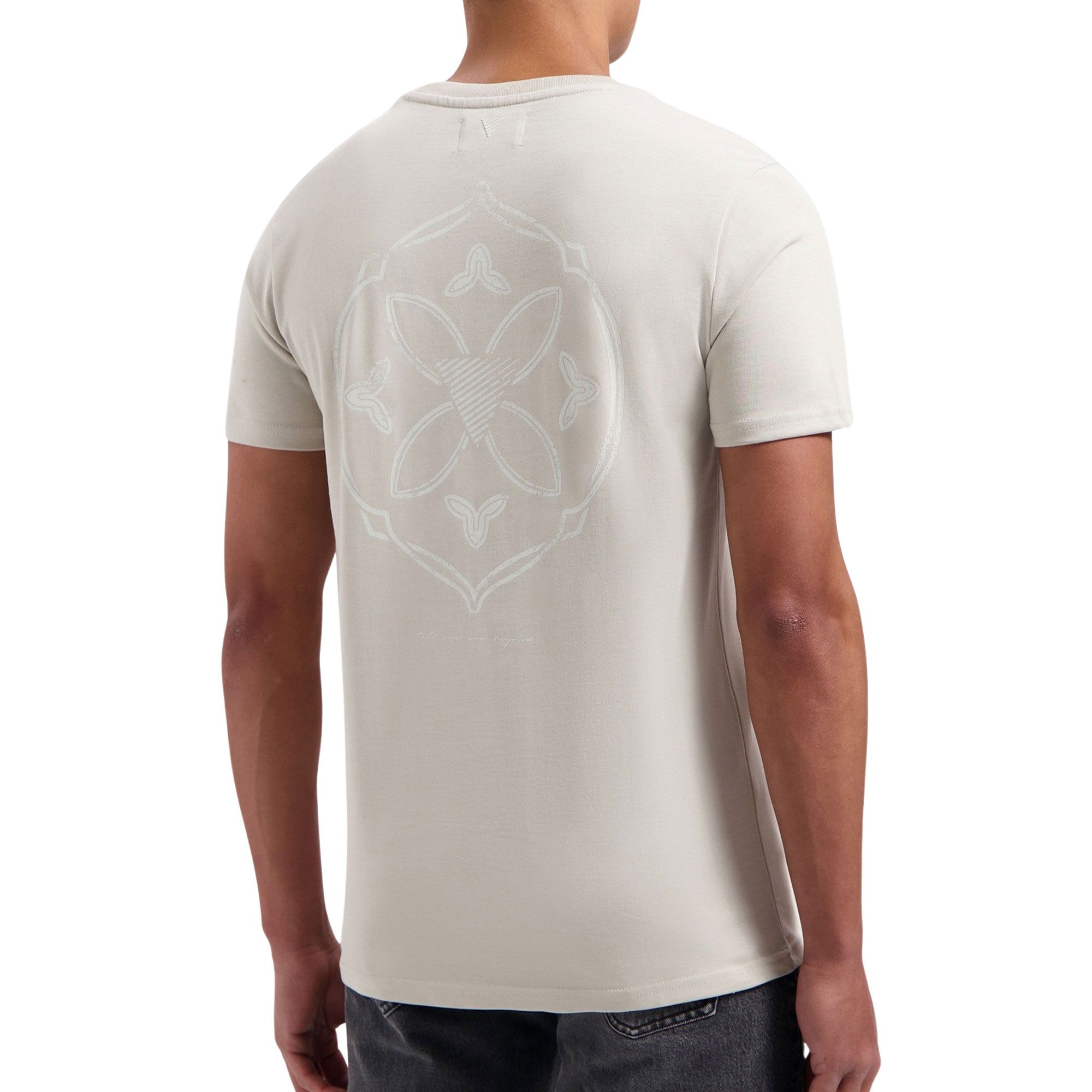 Pure Path Monogram Back Print Shirt Heren