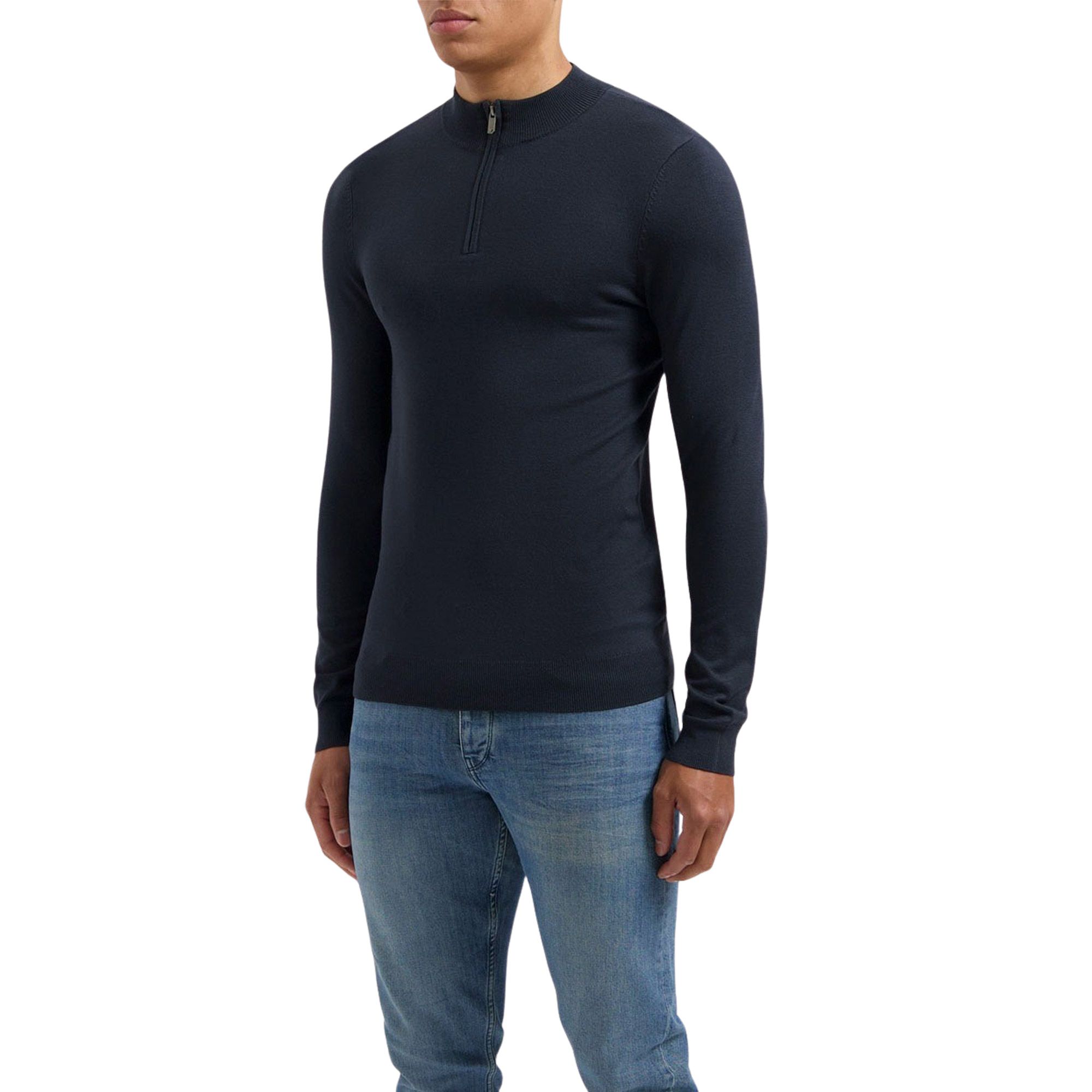 Pure Path Knitwear Halfzip Sweater Heren