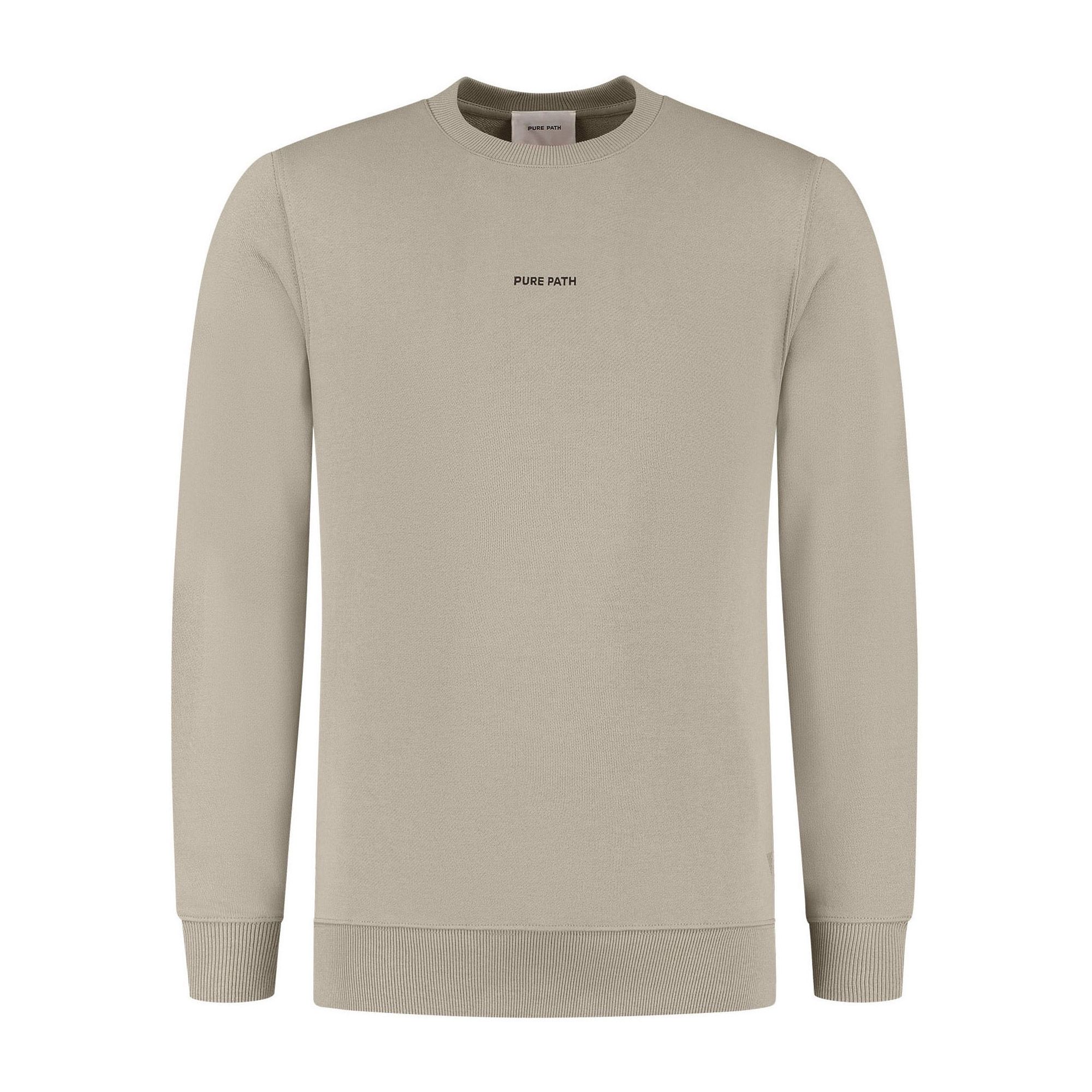 Pure Path Liquid Metal Logo Sweater Heren