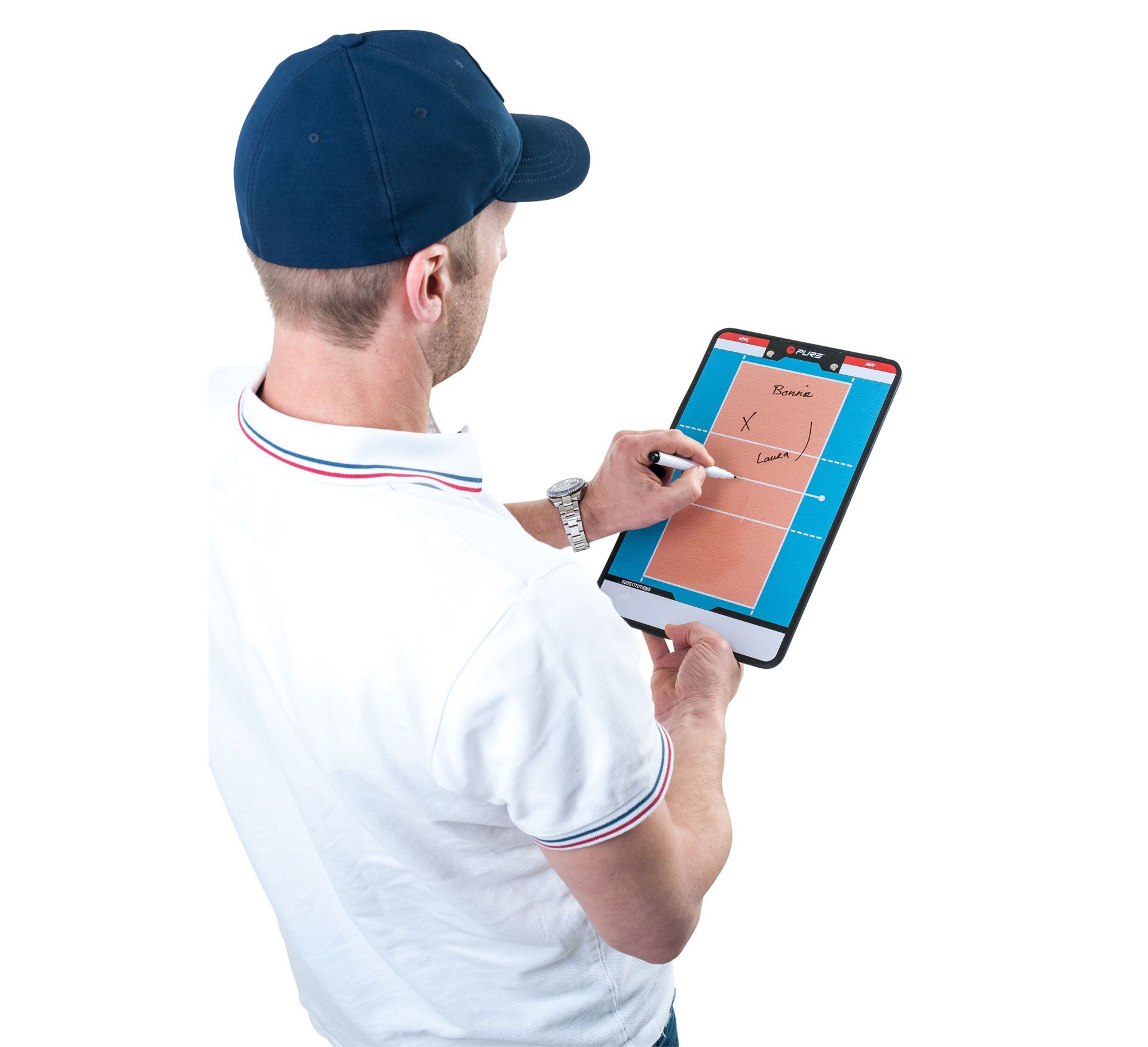 Pure2Improve Coach Board Volleyball