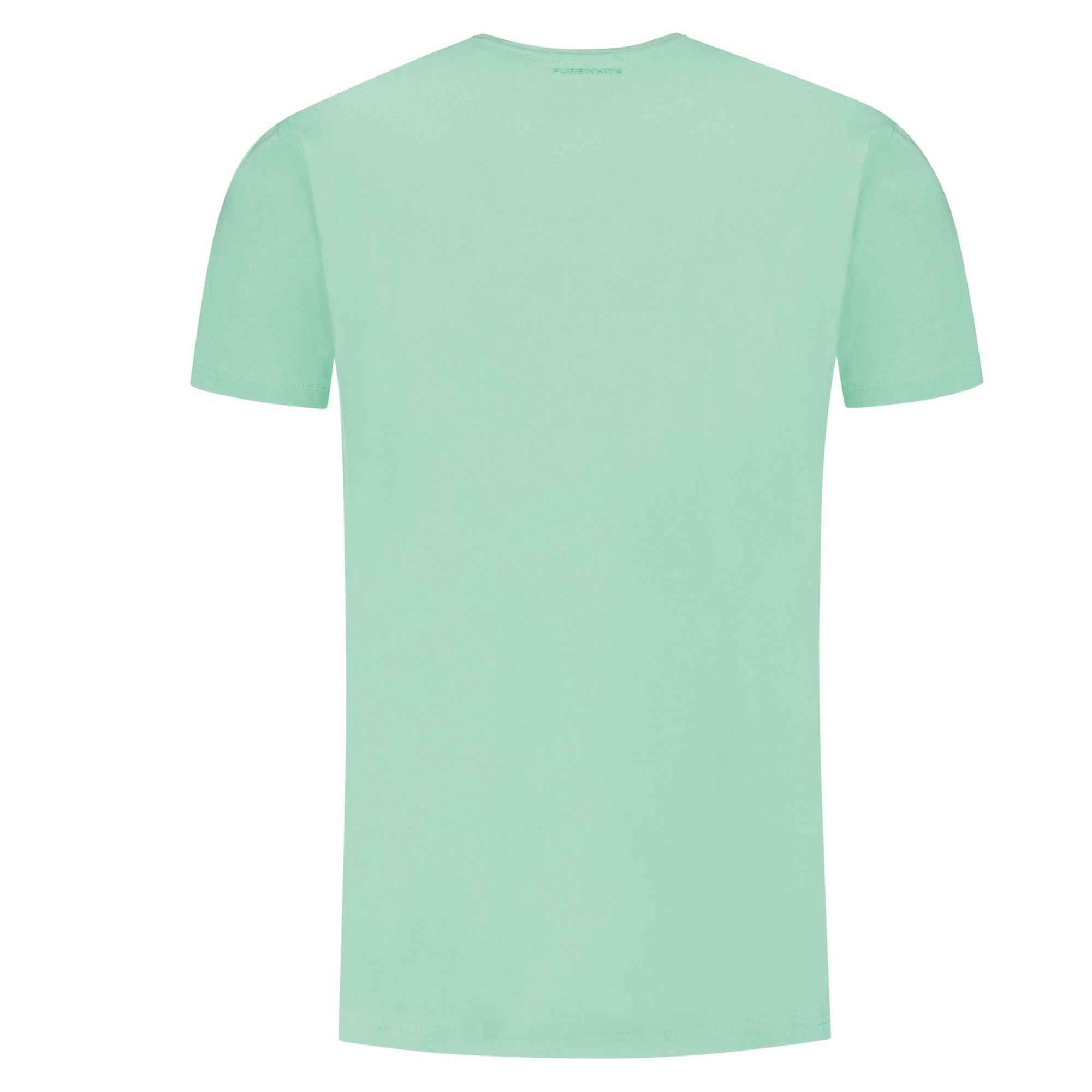 Purewhite Cross Out Logo Shirt Heren