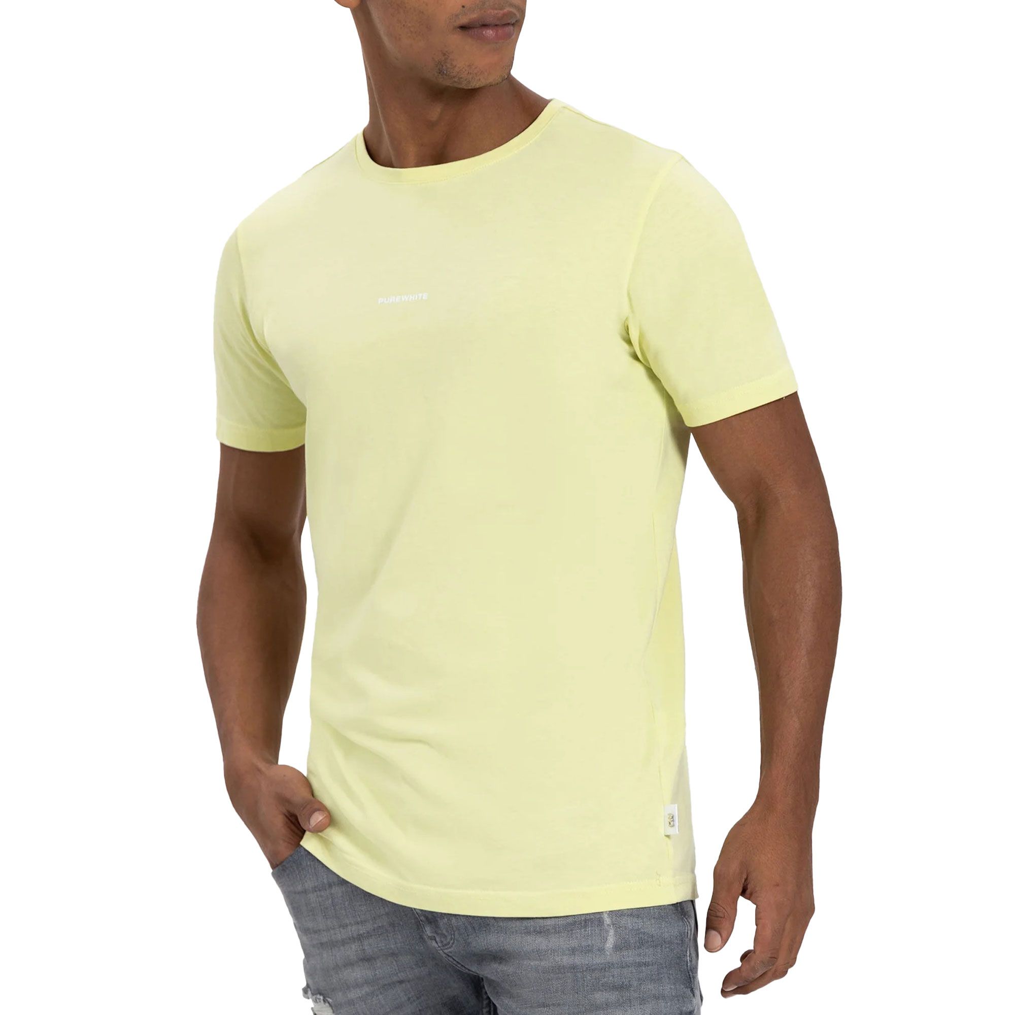 Purewhite Essential Logo Shirt Men