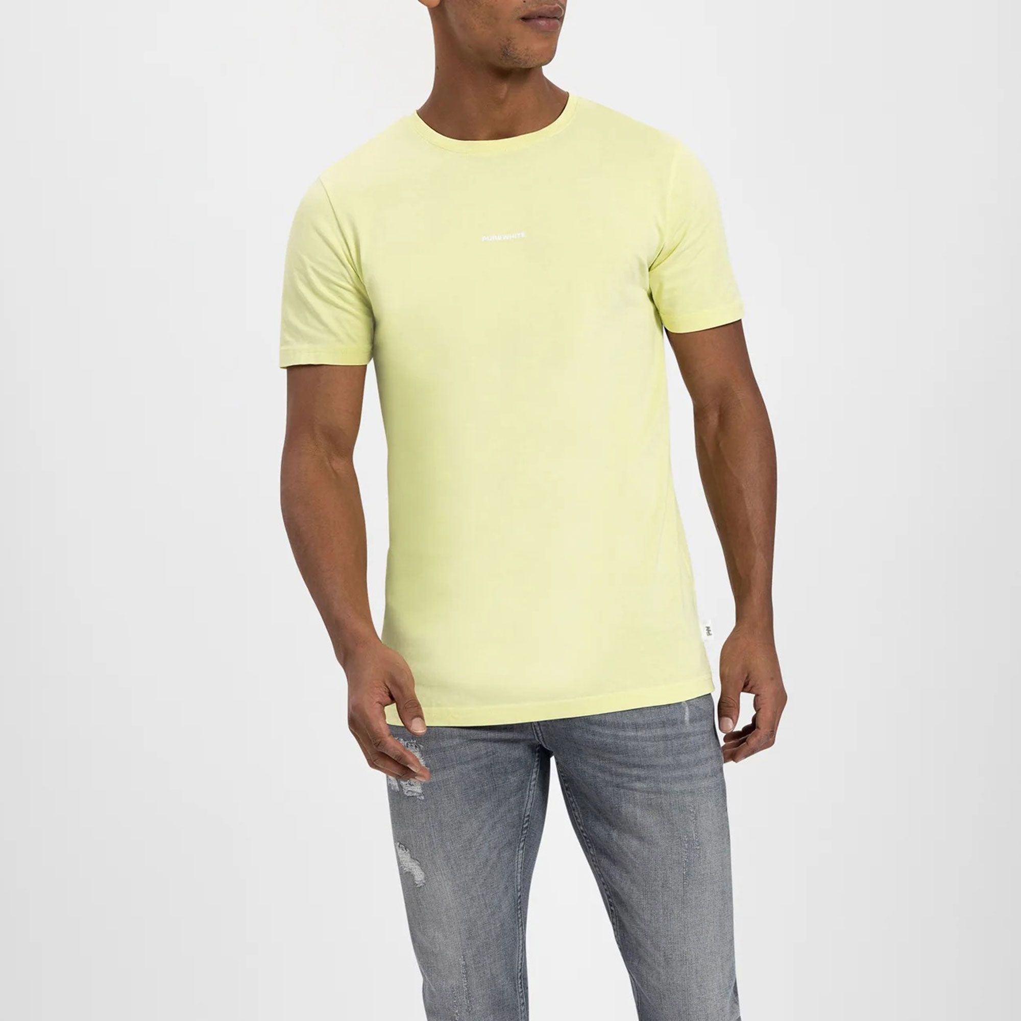 Purewhite Essential Logo Shirt Men