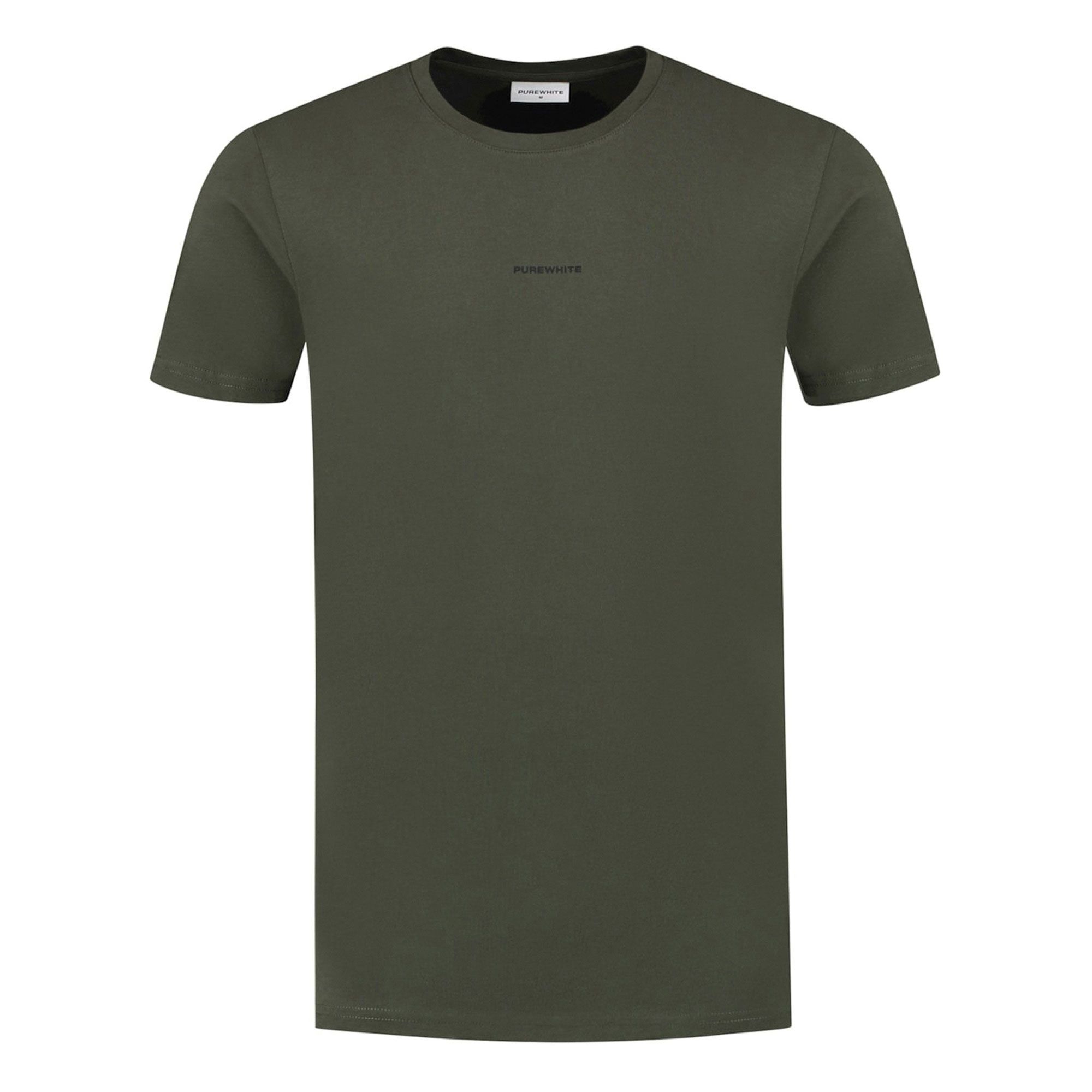 Purewhite Essential Logo Shirt Heren