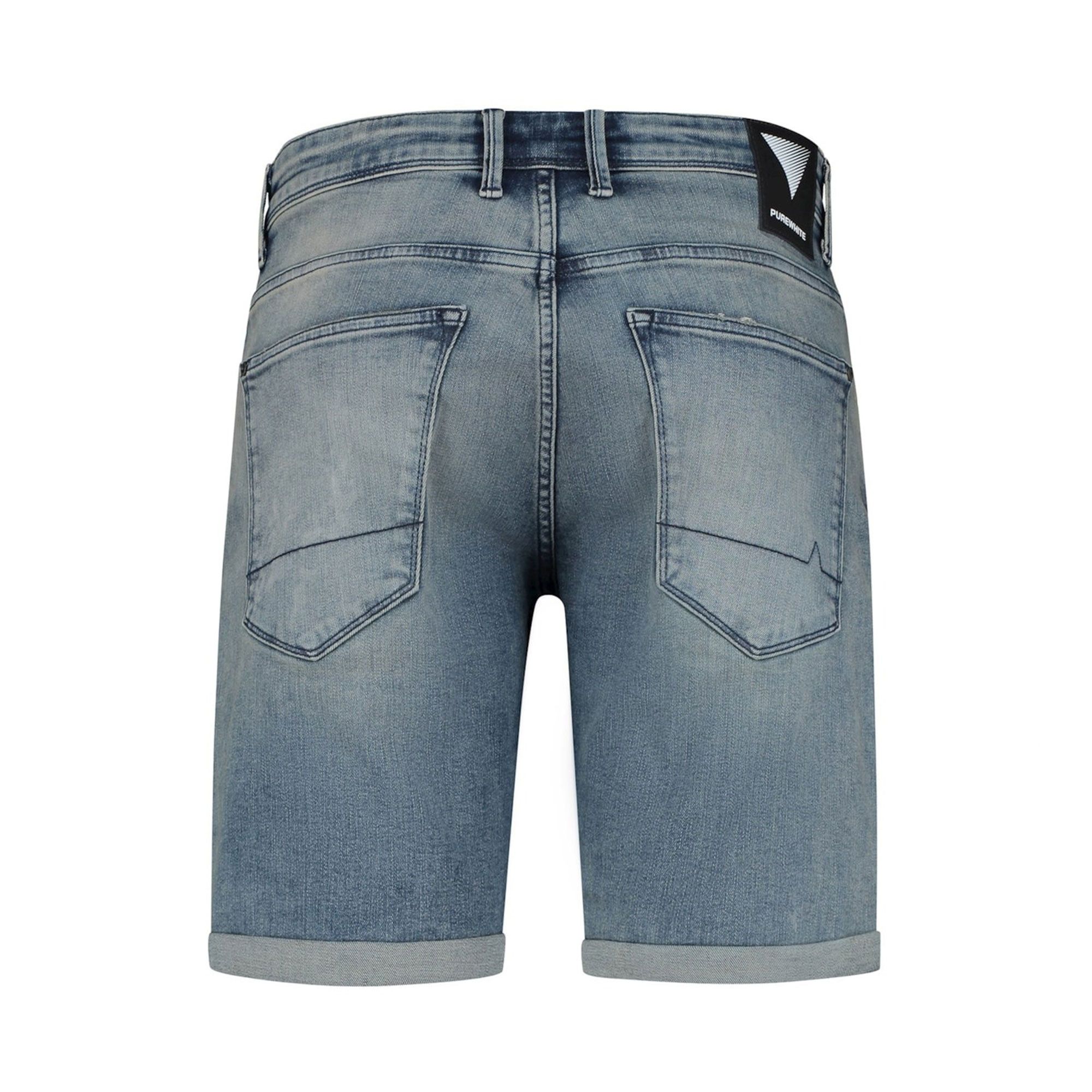 Purewhite The Steve Denim Short Heren