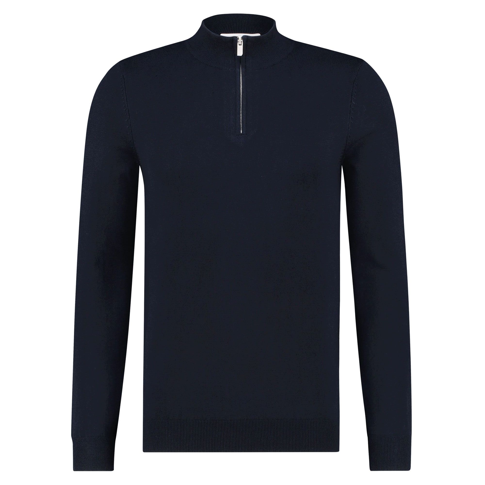 Purewhite Essential Knit Half Zip Sweater Heren