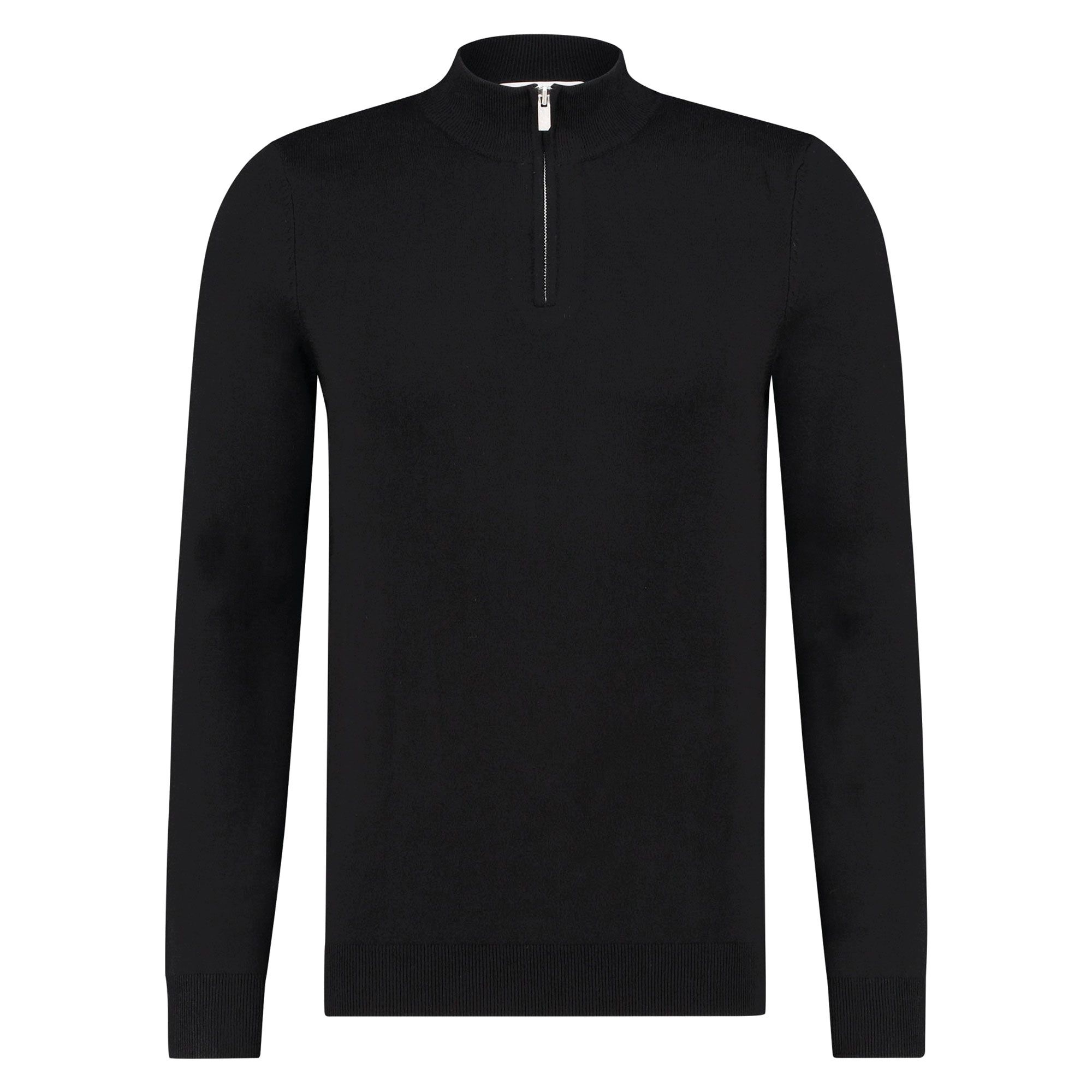 Purewhite Essential Knit Half Zip Sweater Heren