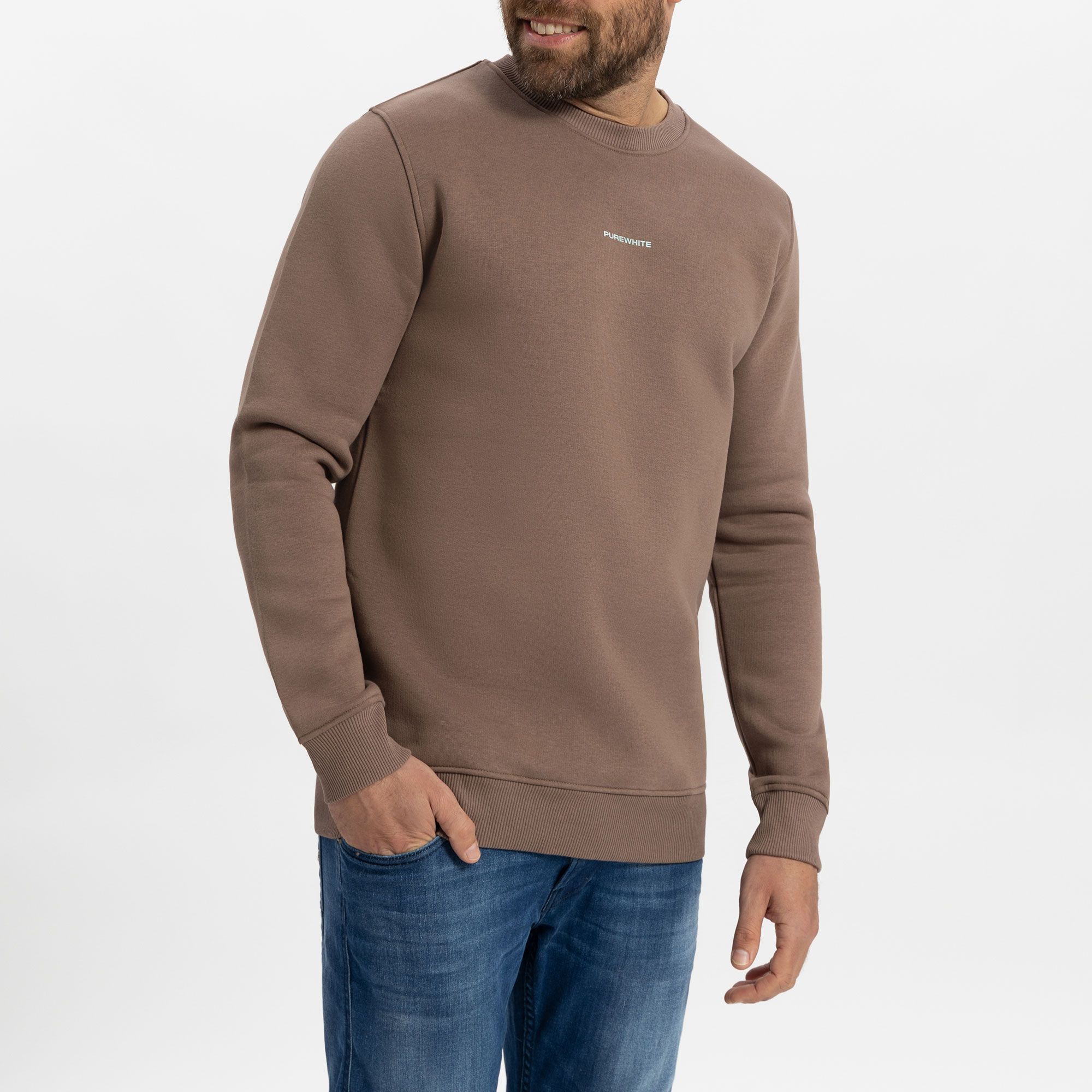 Purewhite Sweater Heren