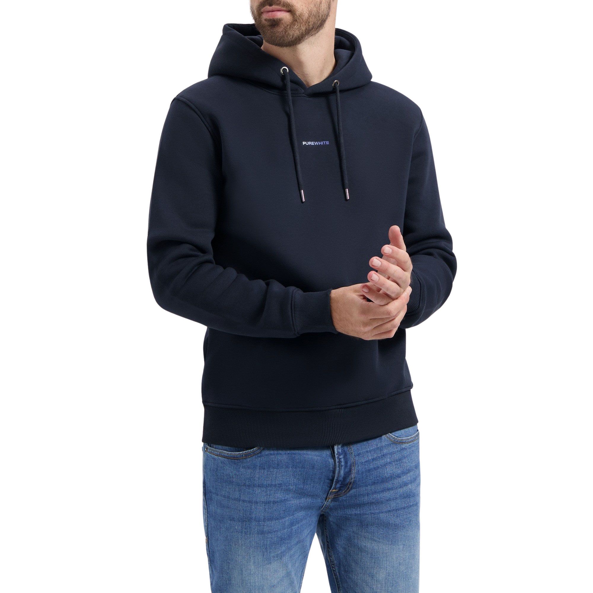 Aureonus Hoodie Heren Warme Kapuzenpullover Fleece Winterpullover Sweatshirts Gefütterte Fleecepullover mit Tasche Blauw S Aureonus Hoodie Heren Warme Kapuzenpullover Fleece Winterpullover Sweatshirts Gefütterte Fleecepullover mit Tasche Blauw S