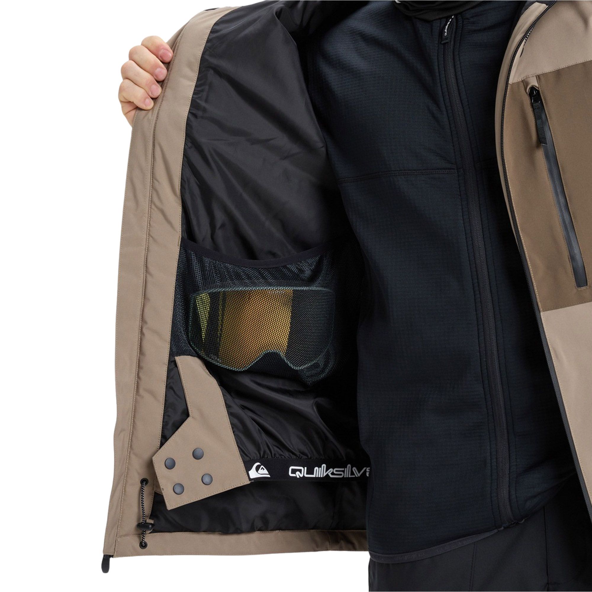 Quiksilver Sycamore Solid 20K Ski Jacket Men | Plutosport