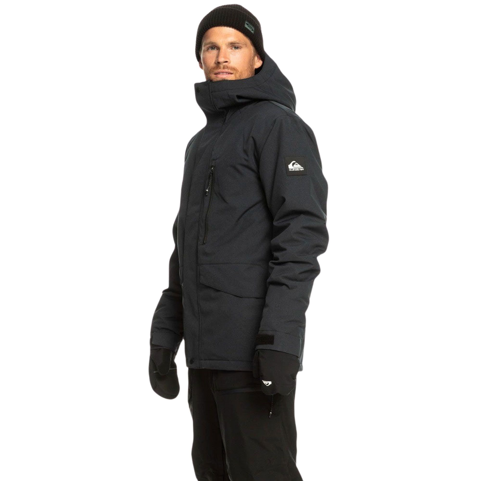 QUIKSILVER MISSION SOLID ジャケット Mサイズ 黒 Mission Solid Snow Jacket - Mission Solid Snow Jacket | Quiksilver