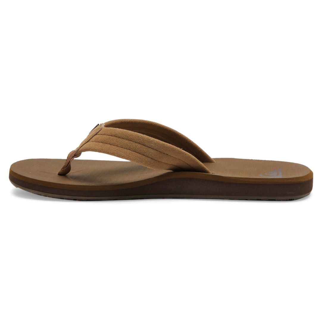 Tongs Quiksilver Carver Suède Hommes