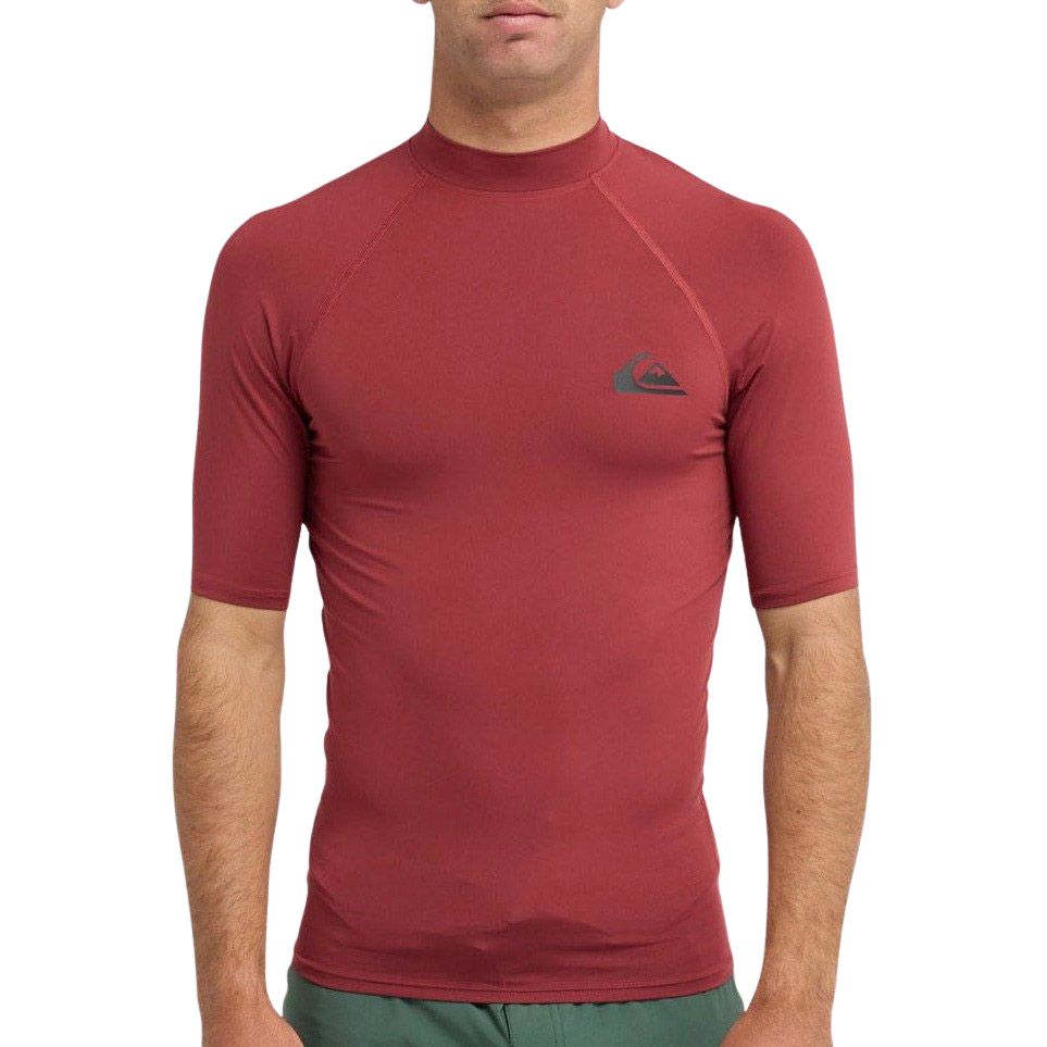Quiksilver S/S Rashguard Surfshirt Heren