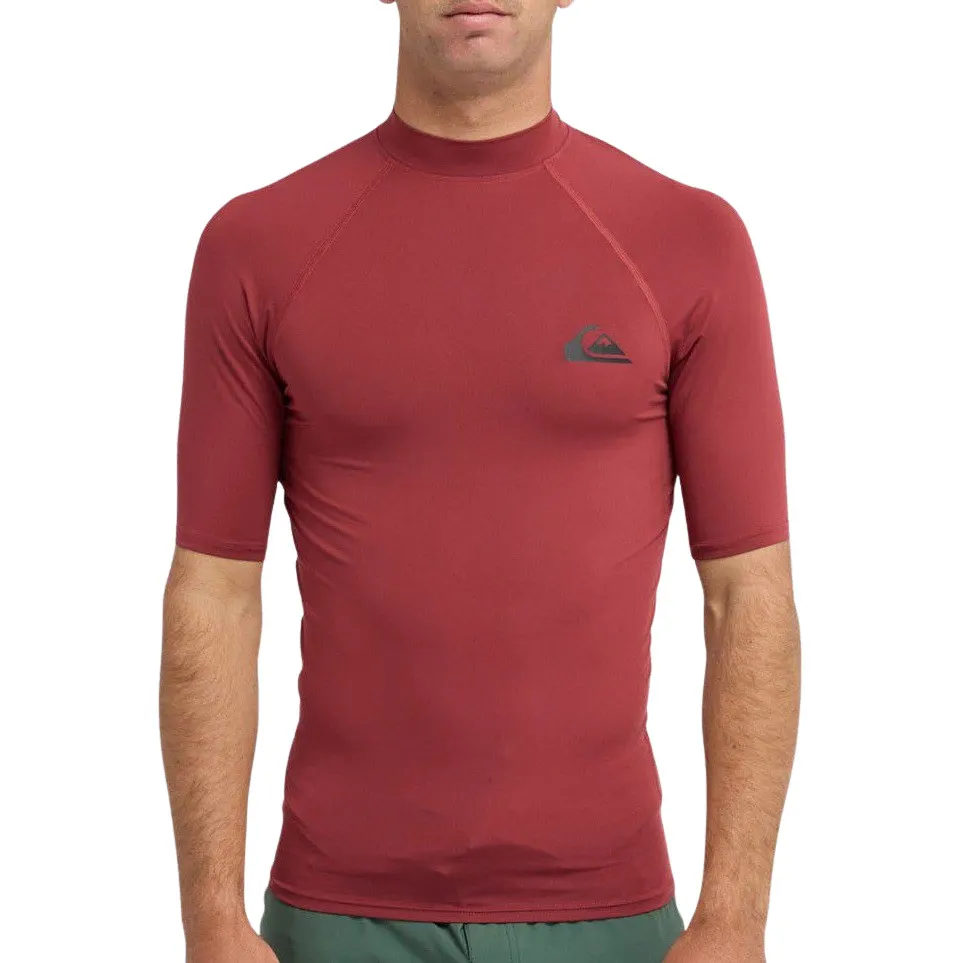 Quiksilver S/S Rashguard Surfshirt Heren