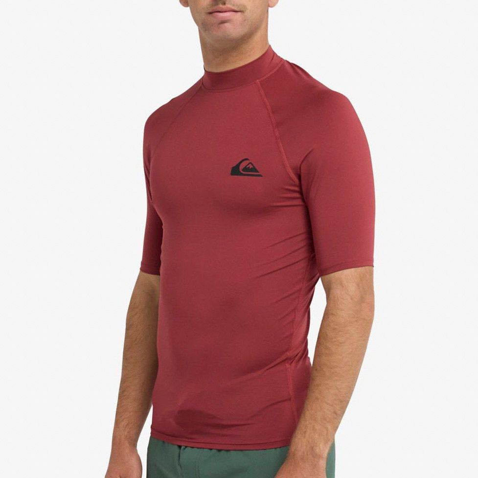 Quiksilver S/S Rashguard Surfshirt Heren