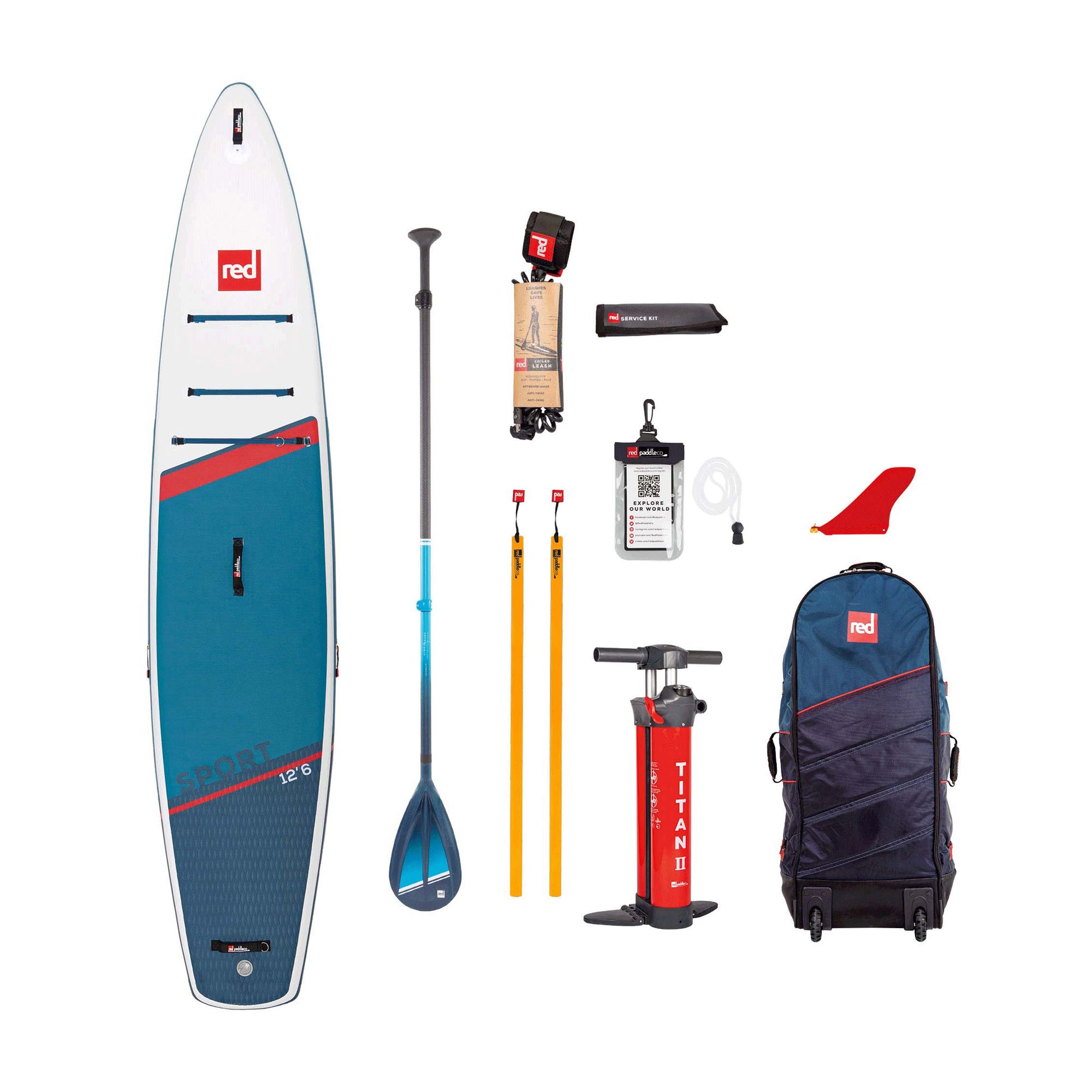 Red Paddle Sport 12'6" SUP Board Set