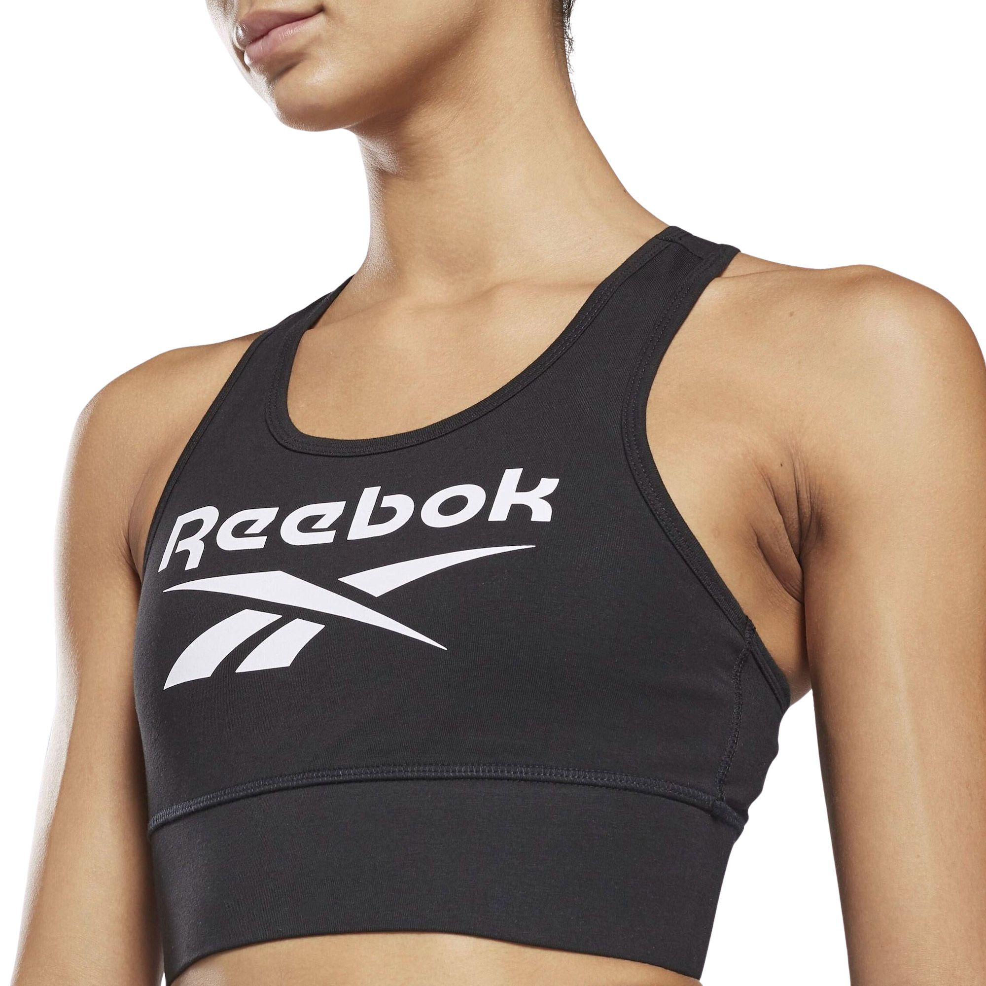 Reebok Identity Big Logo Sportbeha Dames