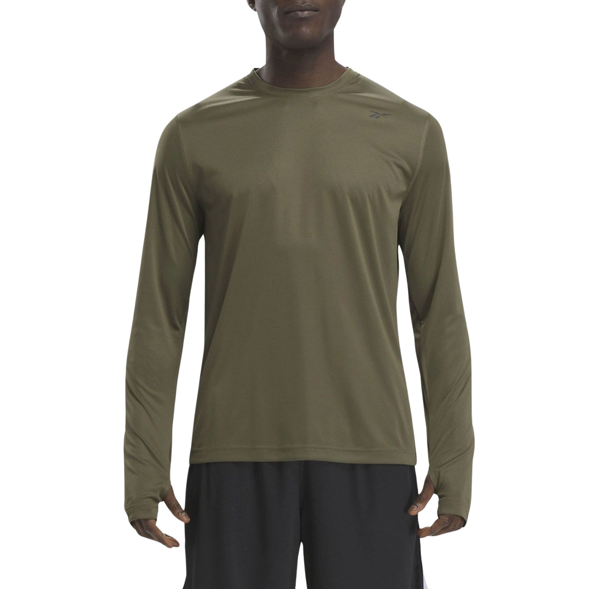 Reebok Training Tech LS Shirt Heren | Plutosport
