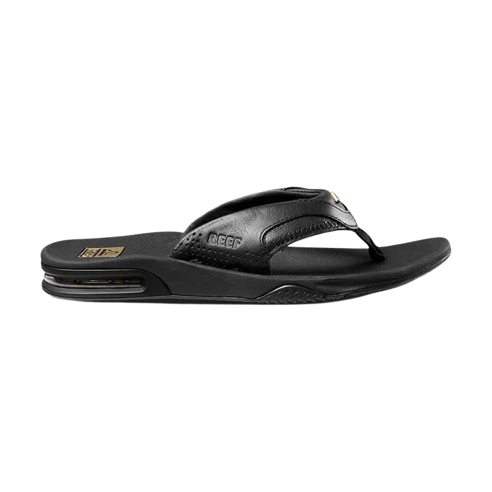 Reef Leather Fanning Lux Teenslippers Heren