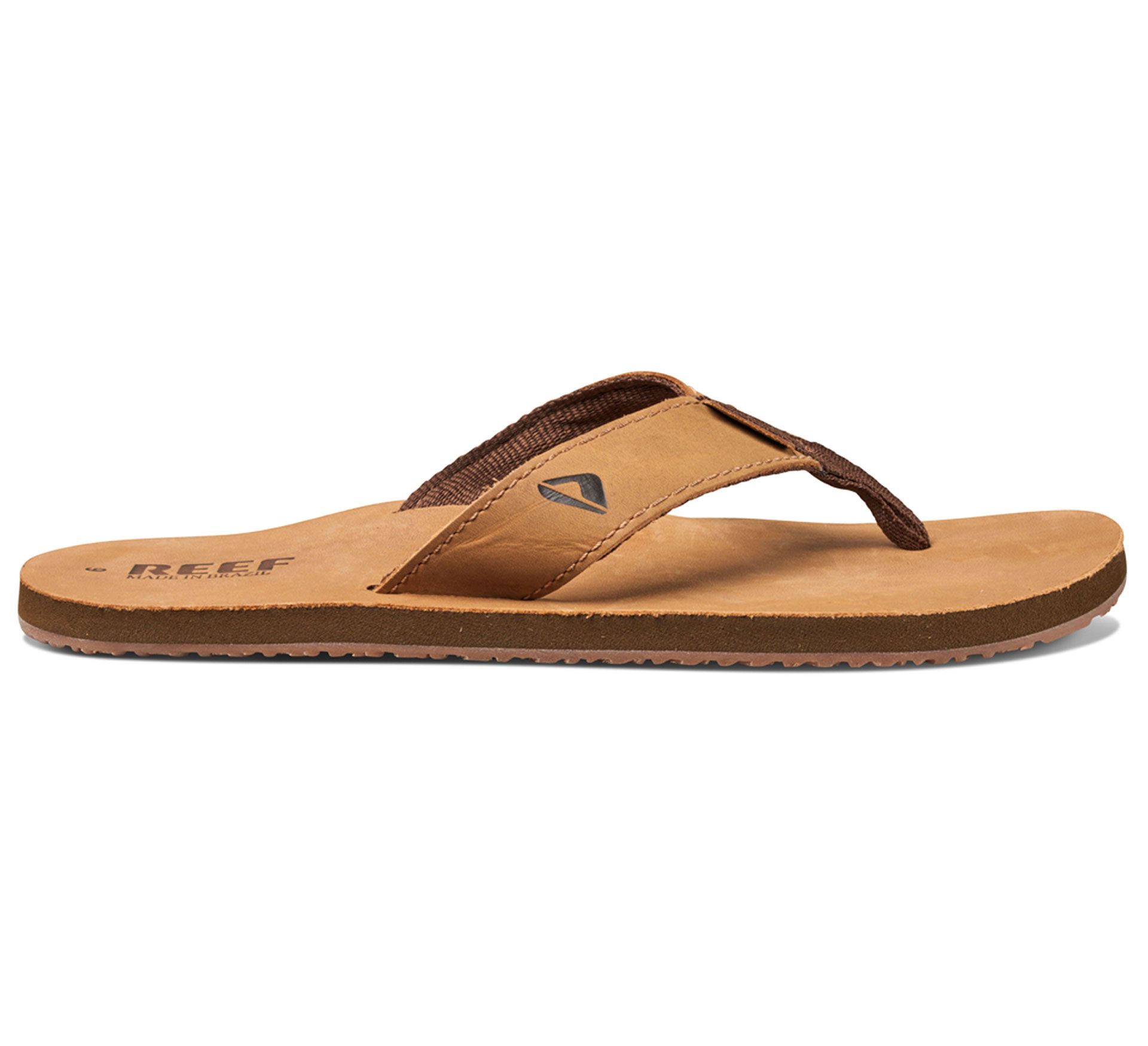 Reef Leather Smoothy Teenslipper Heren