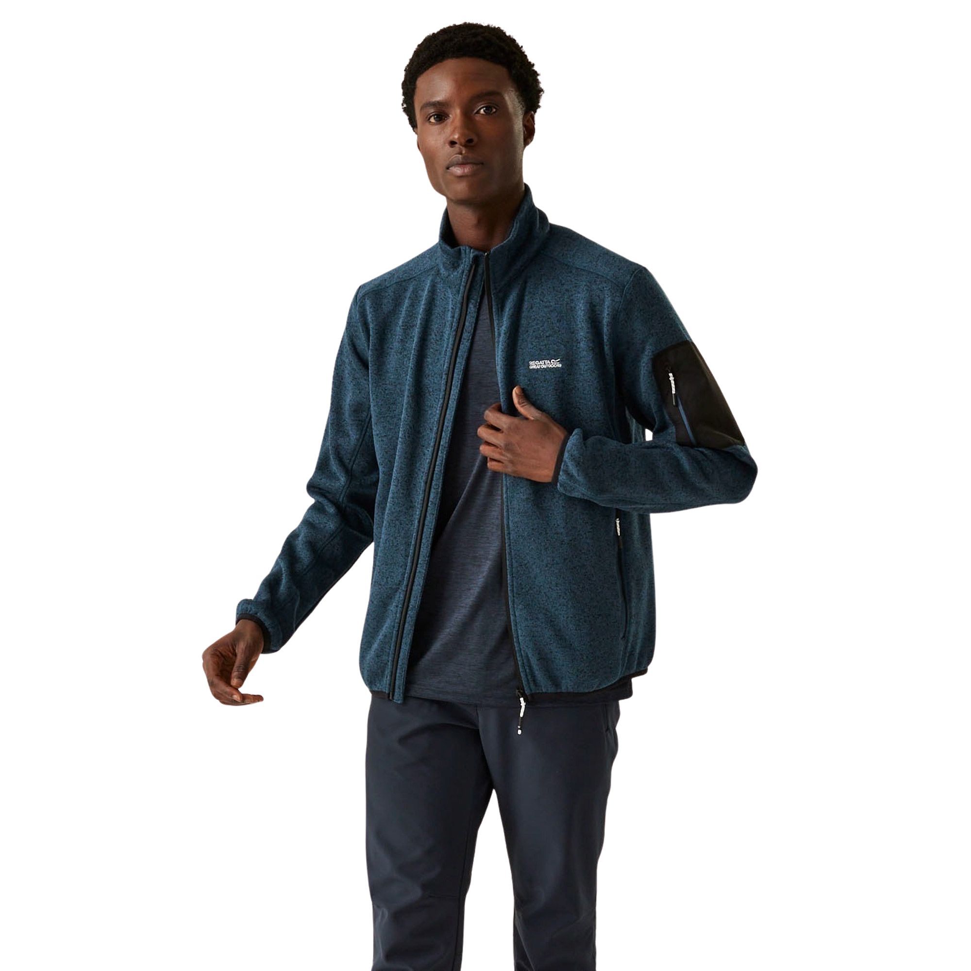 hayakae② Regatta Newhill Fleecejack Heren | PlutoSport