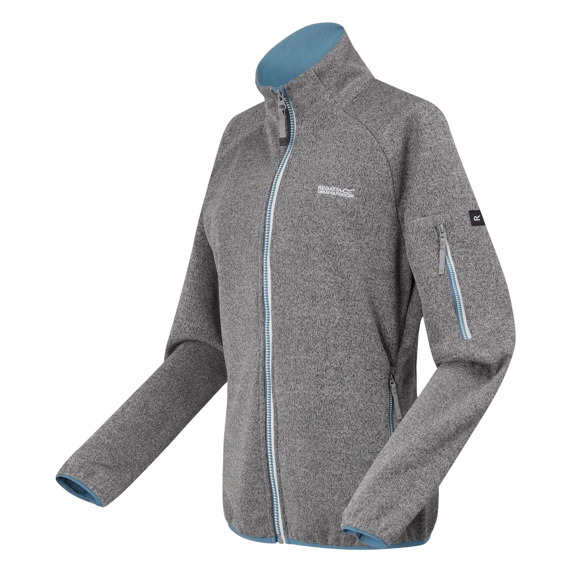 Regatta Hedda Polaire Moletonnée Effet Tricot Femme avec col