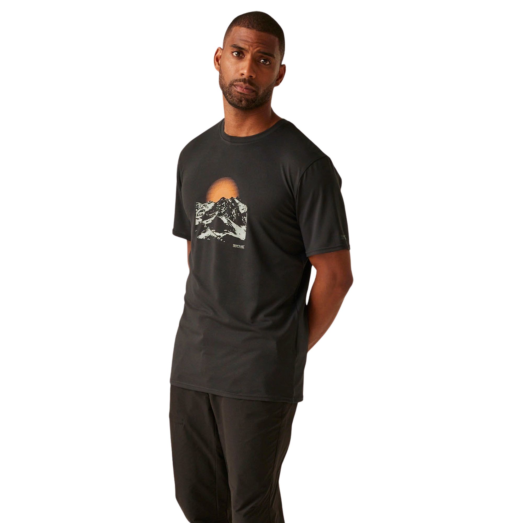 T-shirt Regatta Fingal Stretch Hommes