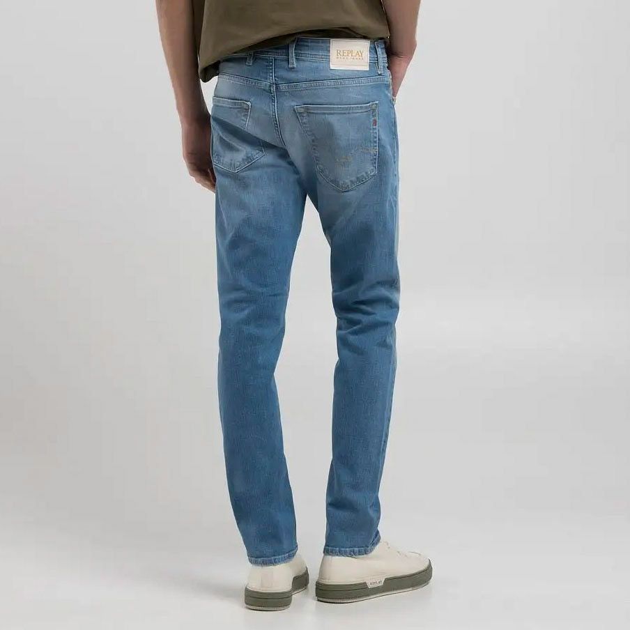 Jeans Replay Grover Straight Fit Hommes