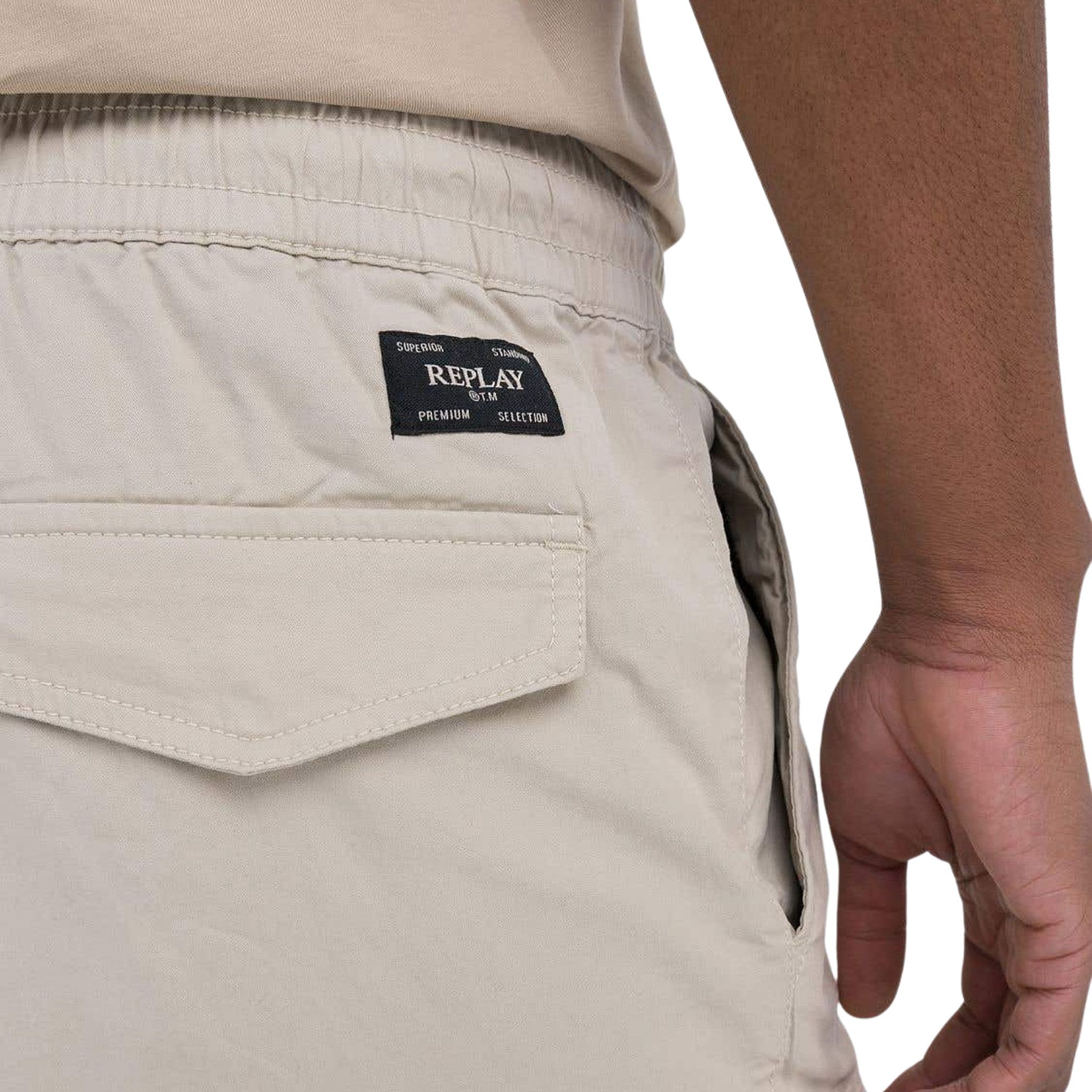 Replay Twill Cargo Broek Heren