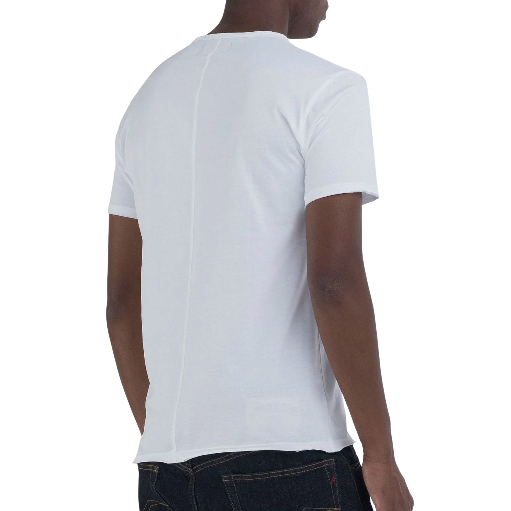 Replay Raw Cut V-neck Shirt Heren