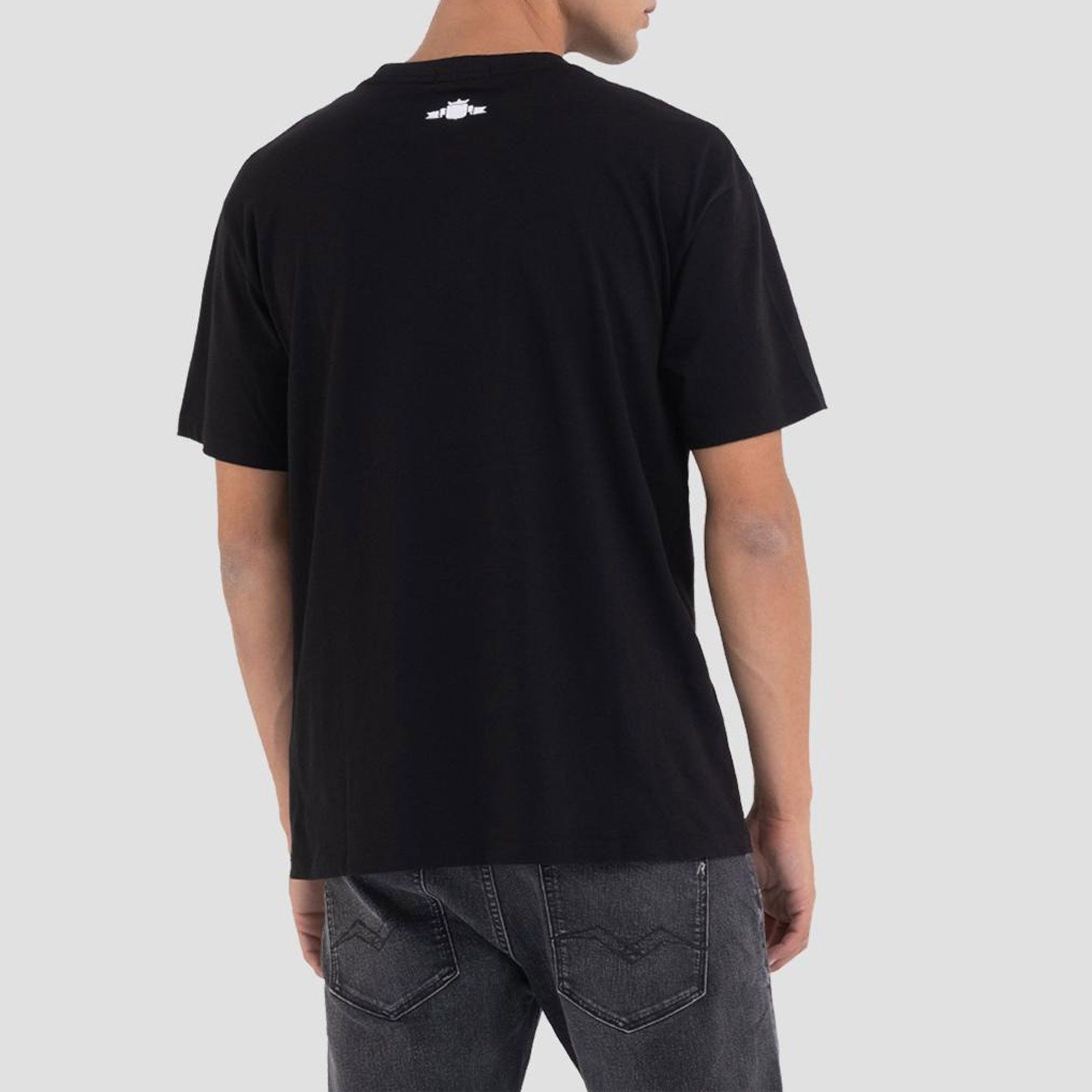 Replay Basic T-shirt voor heren, ronde hals, korte mouwen, 067 Replay Basic T-shirt voor heren, ronde hals, korte mouwen, 067