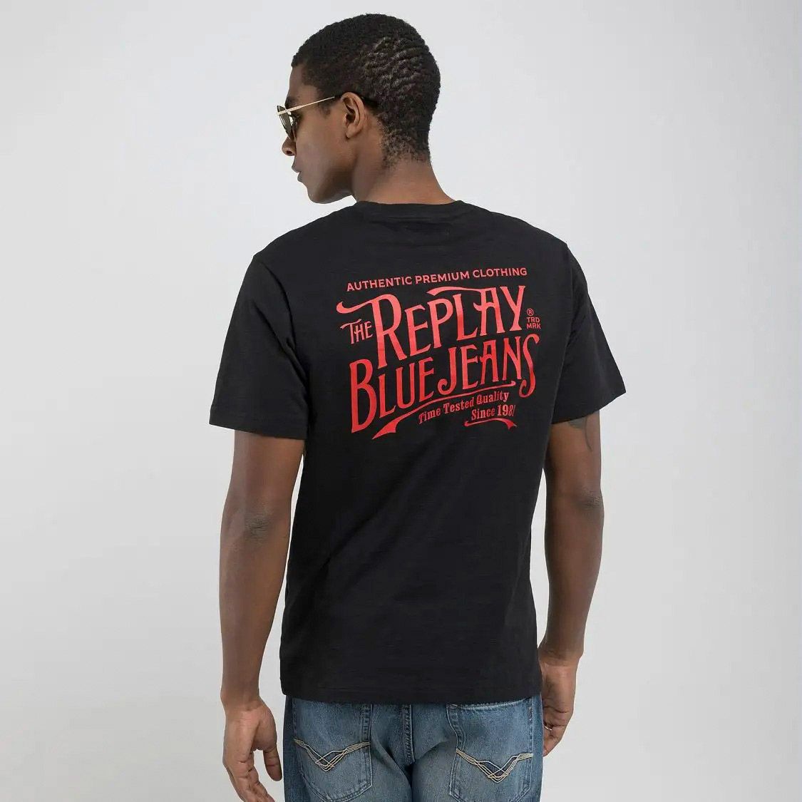 Replay Shot Jersey Shirt Heren