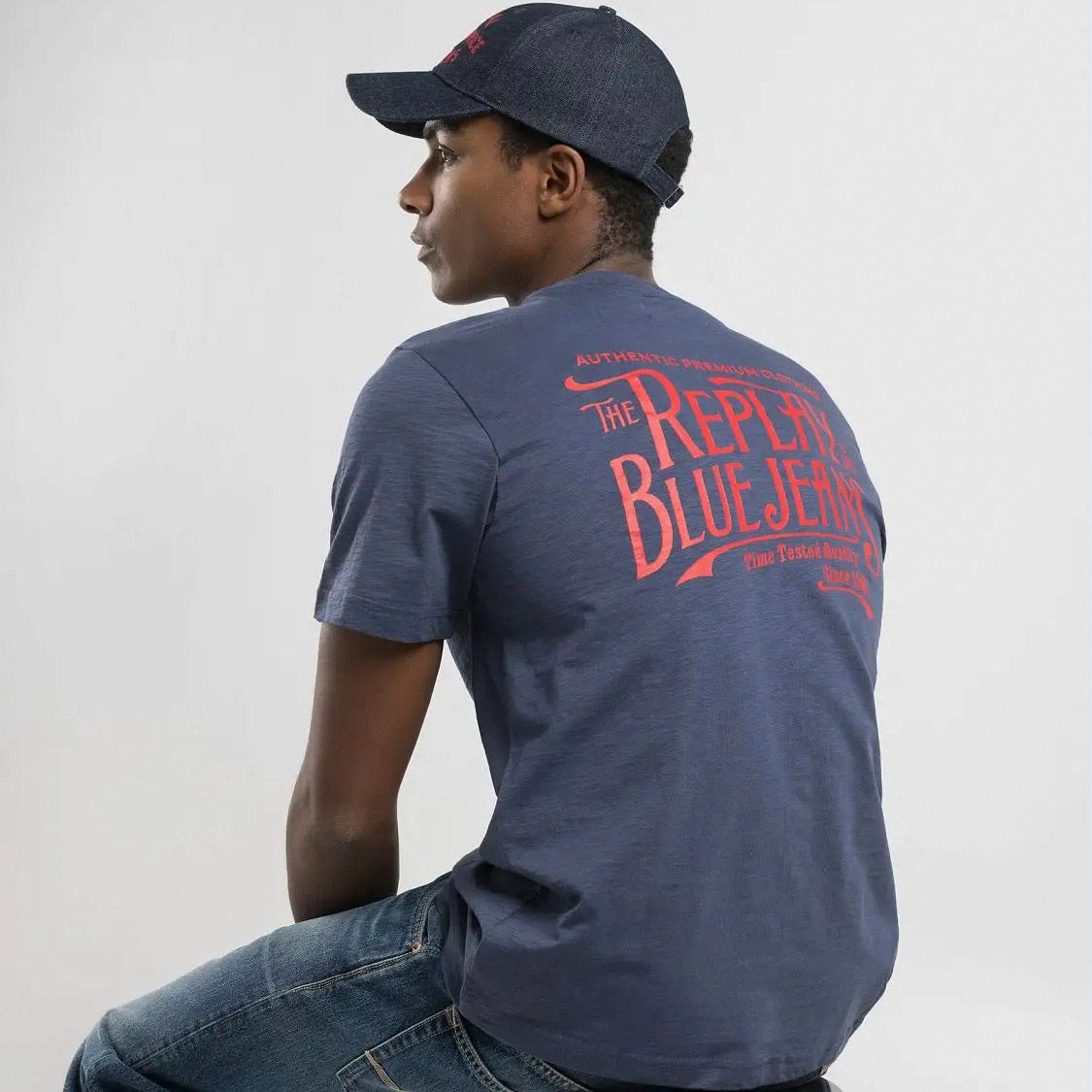Replay Shot Jersey Shirt Heren