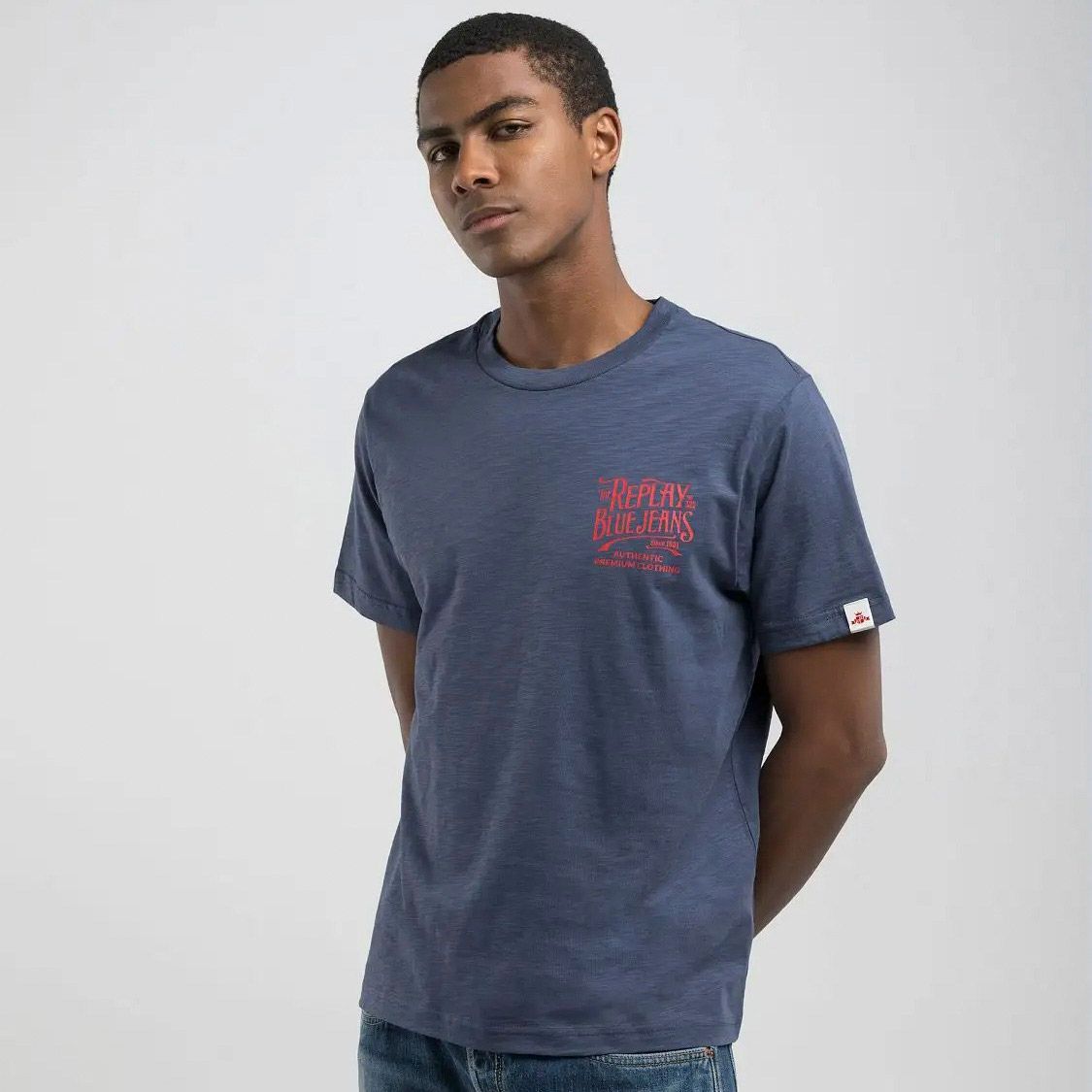 Replay Shot Jersey Shirt Heren