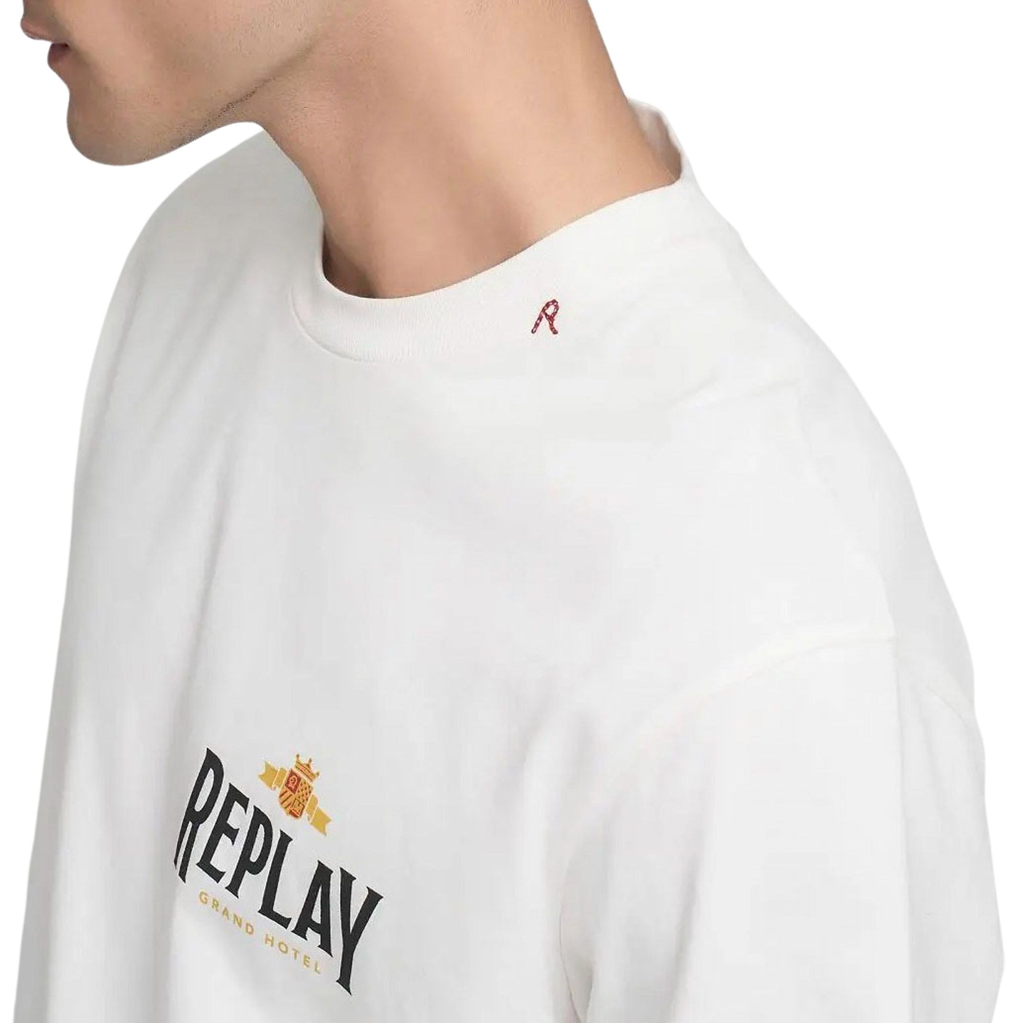Replay Archival Print Shirt Heren