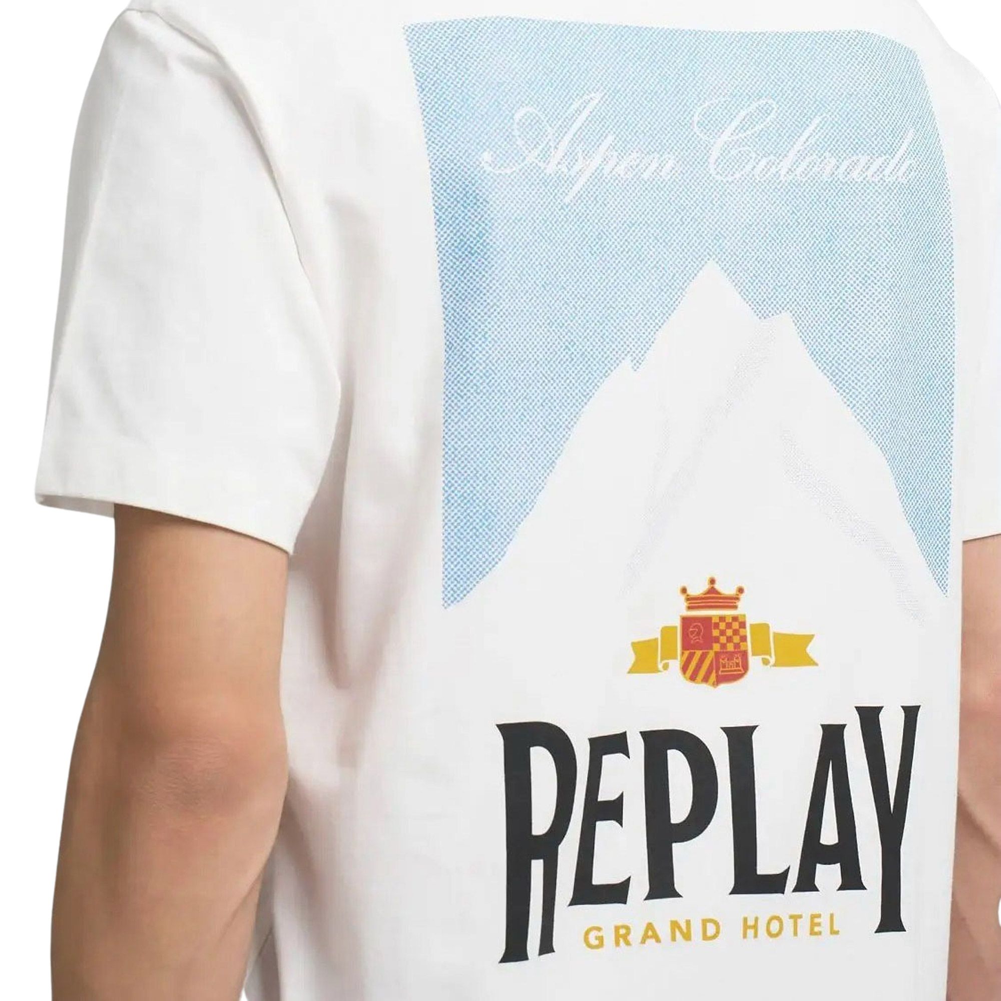 Replay Archival Print Shirt Heren