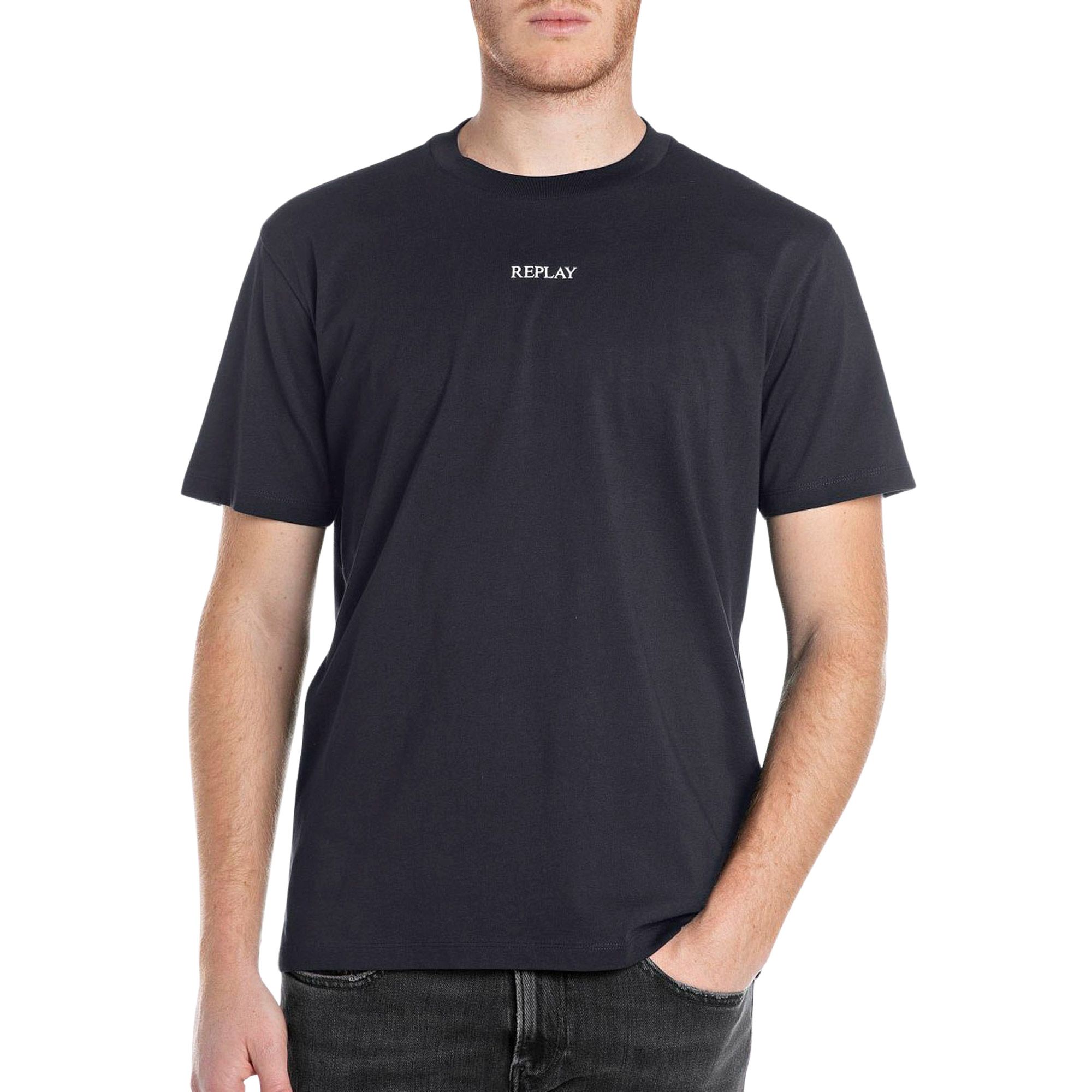 TEN CATE Basics men bamboo viscose T-shirt (1-pack), heren T-shirt O-hals, wit