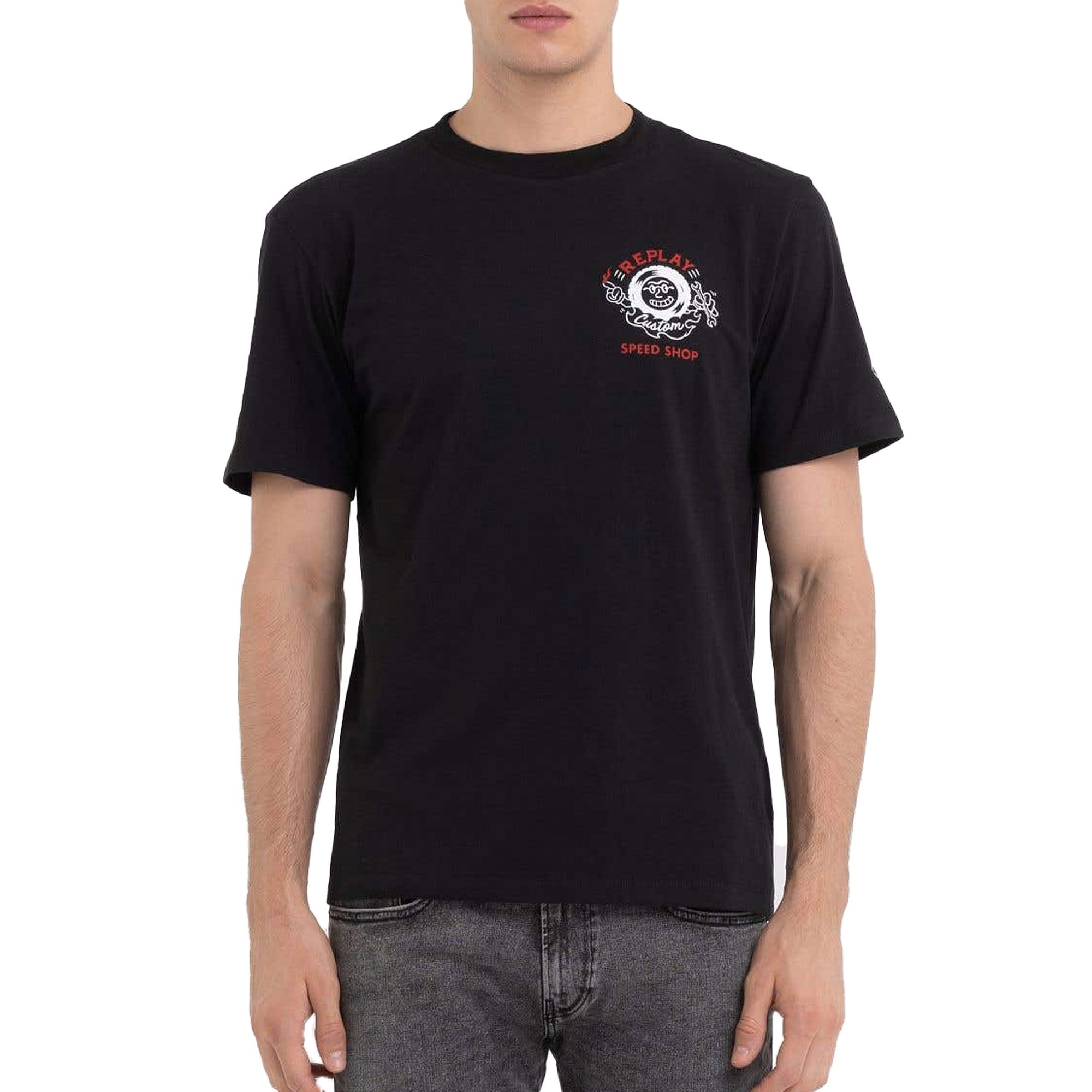 Replay Jersey Shirt Heren