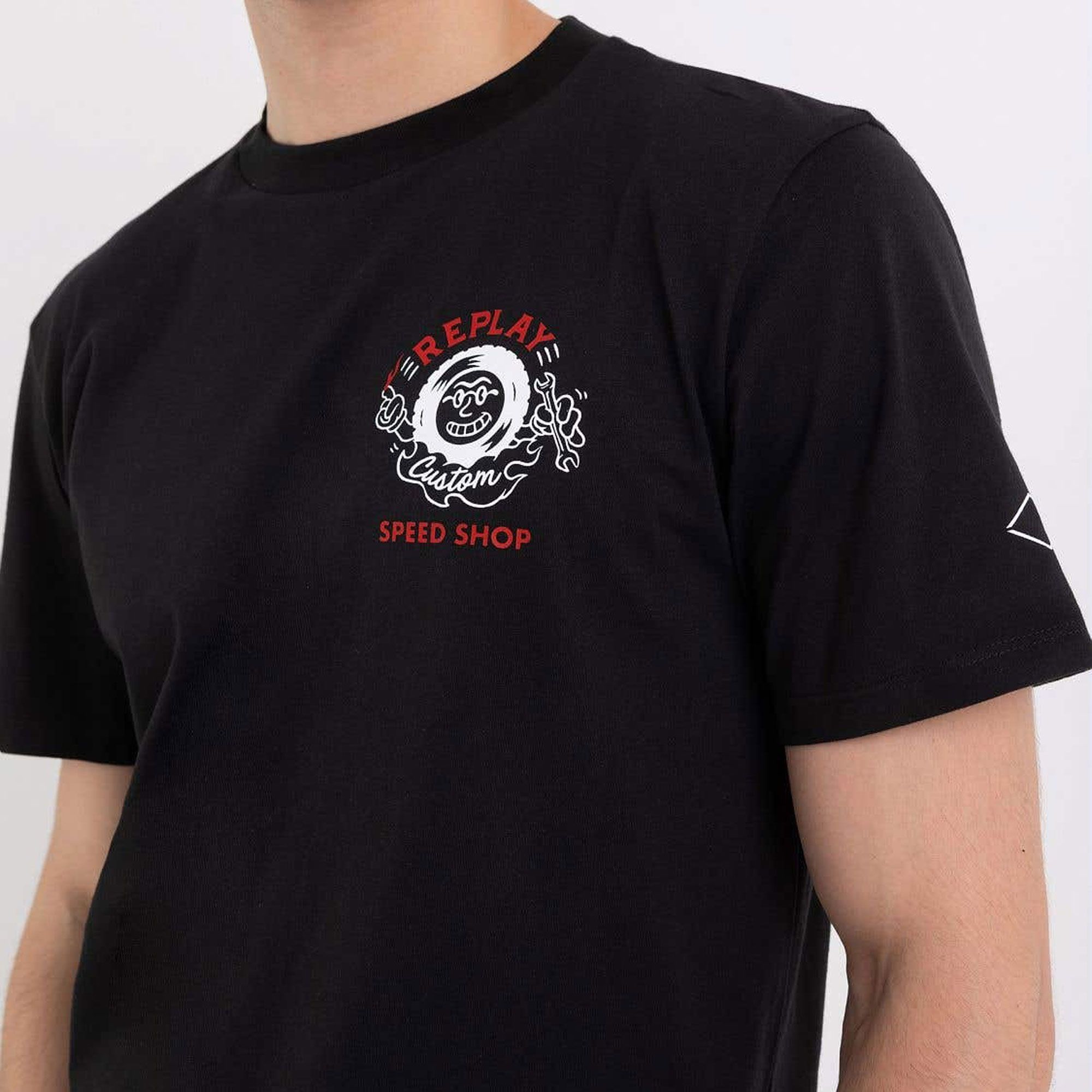 Replay Jersey Shirt Heren