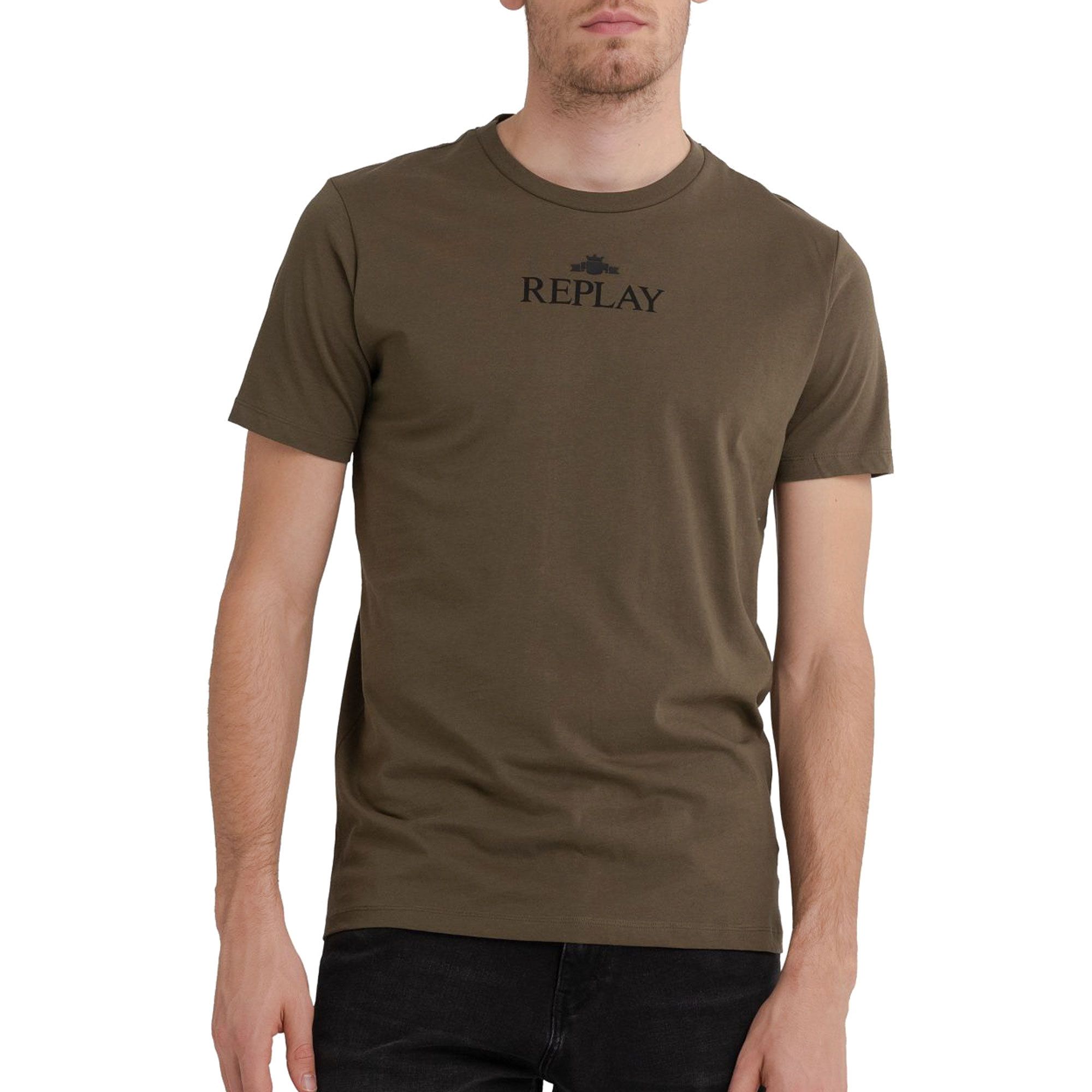 Replay Crewneck Shirt Heren