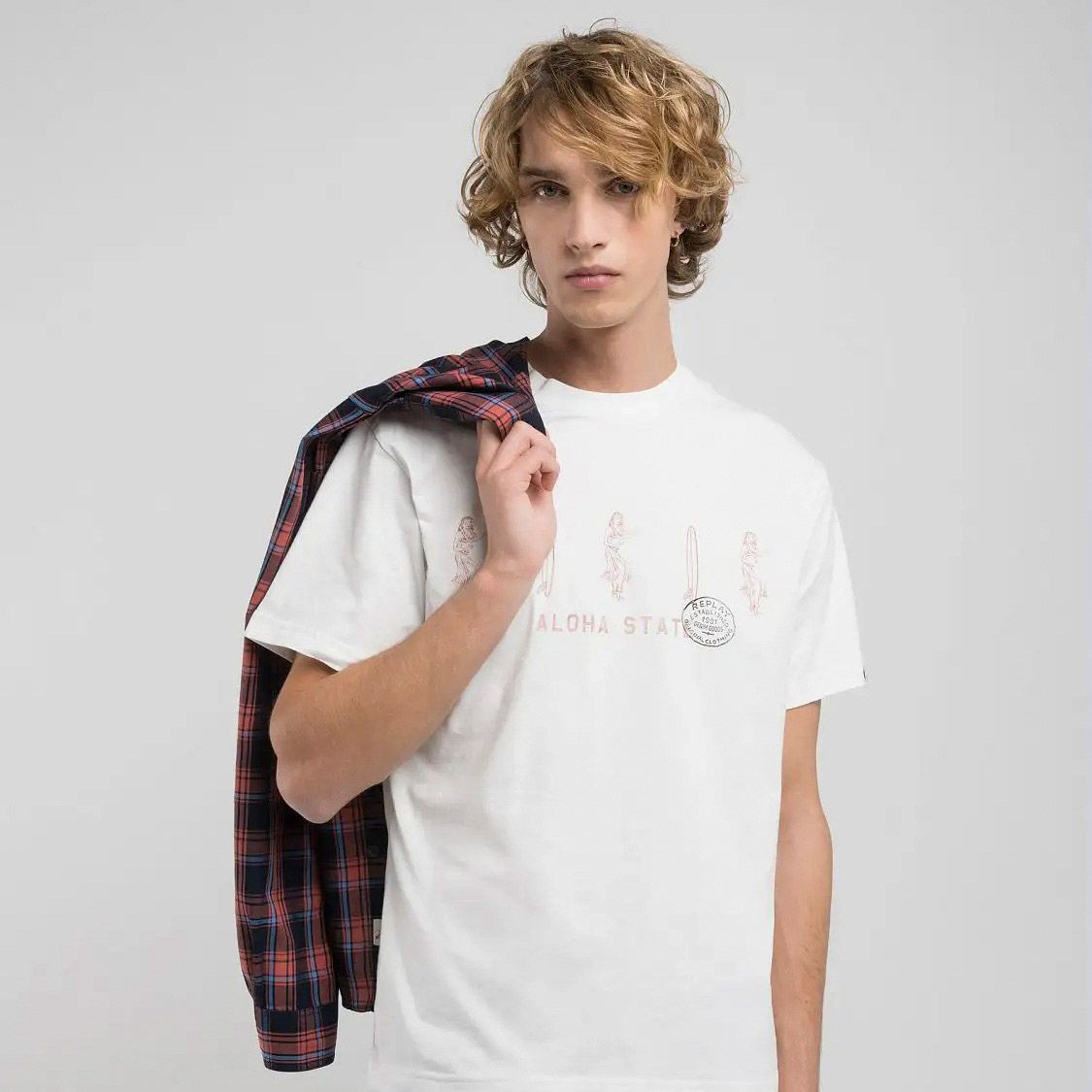 Replay Aloha State Shirt Heren