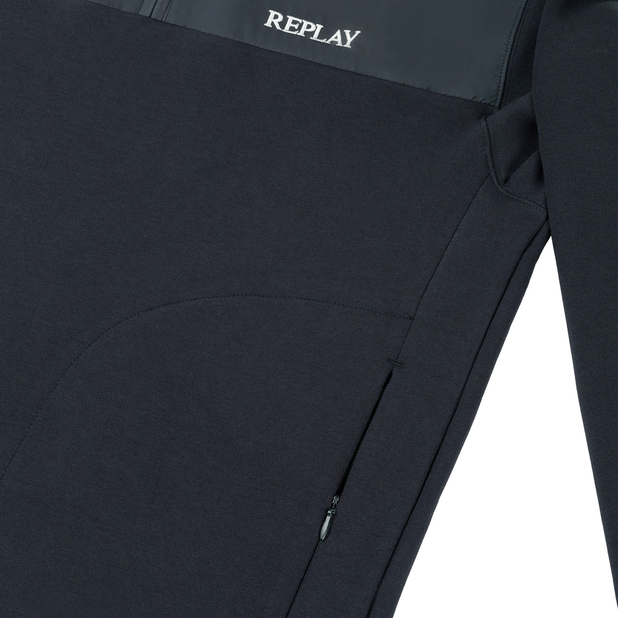 Replay Half-Zip Hoodie Heren