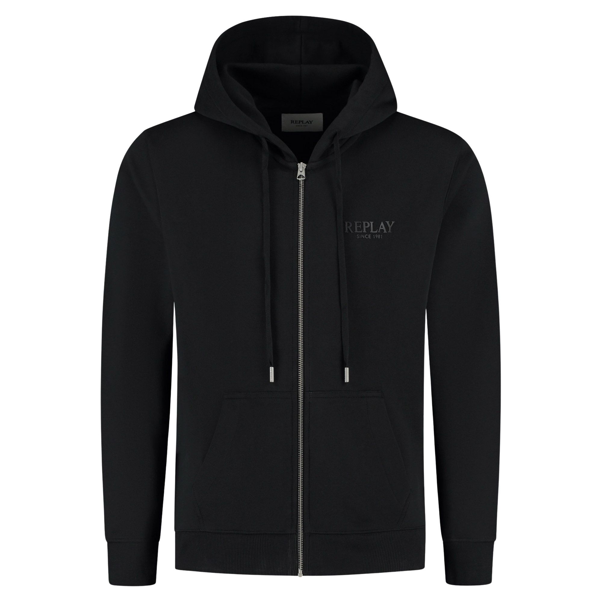 Replay Logo Hooded Vest Heren
