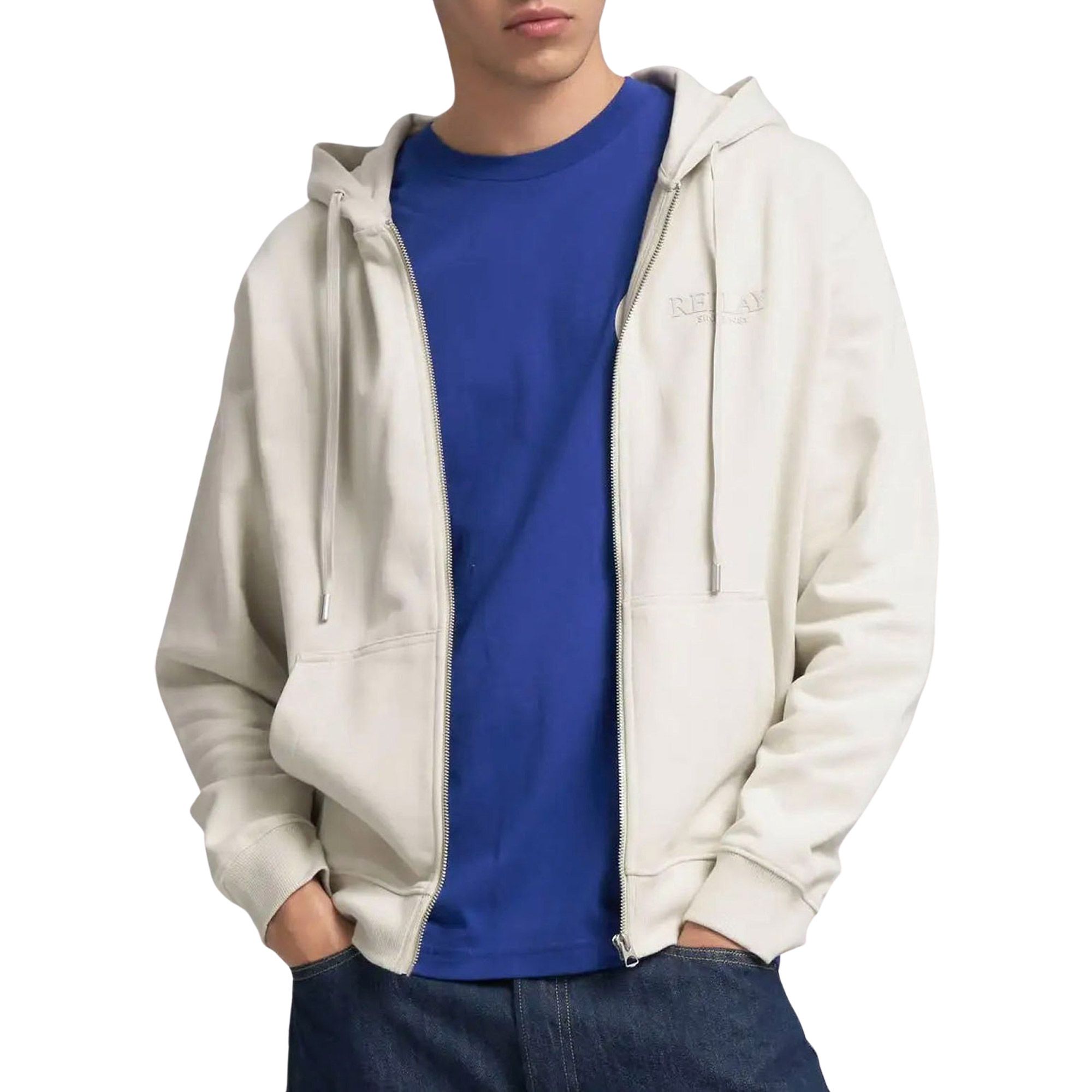 Replay Logo Hooded Vest Homme