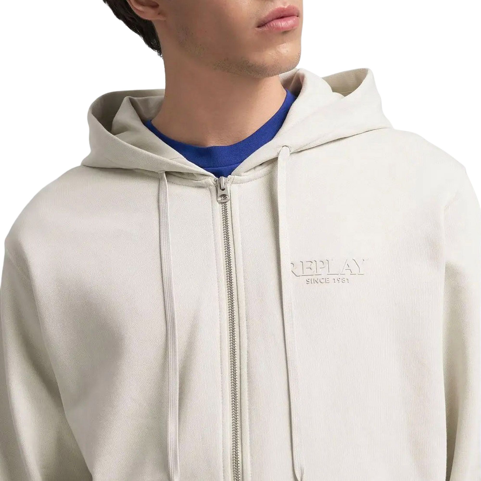 Replay Logo Hooded Vest Homme