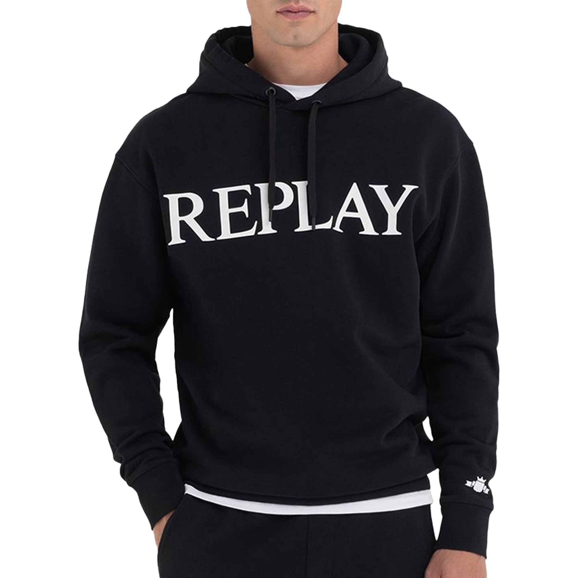 Replay Pure Logo Kapuzenpullover Herren