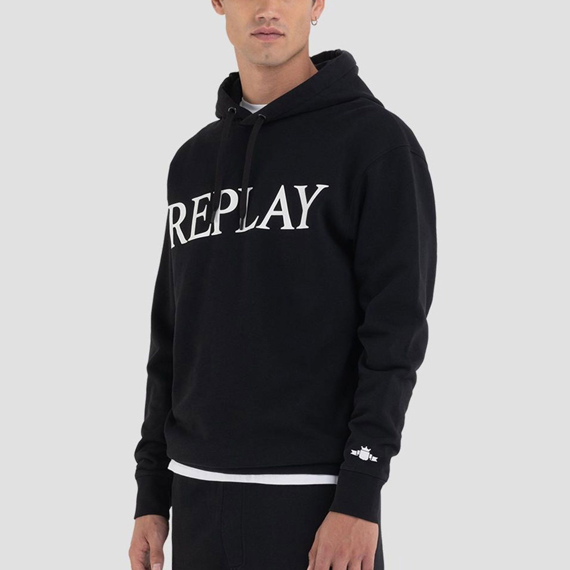 Replay Pure Logo Kapuzenpullover Herren