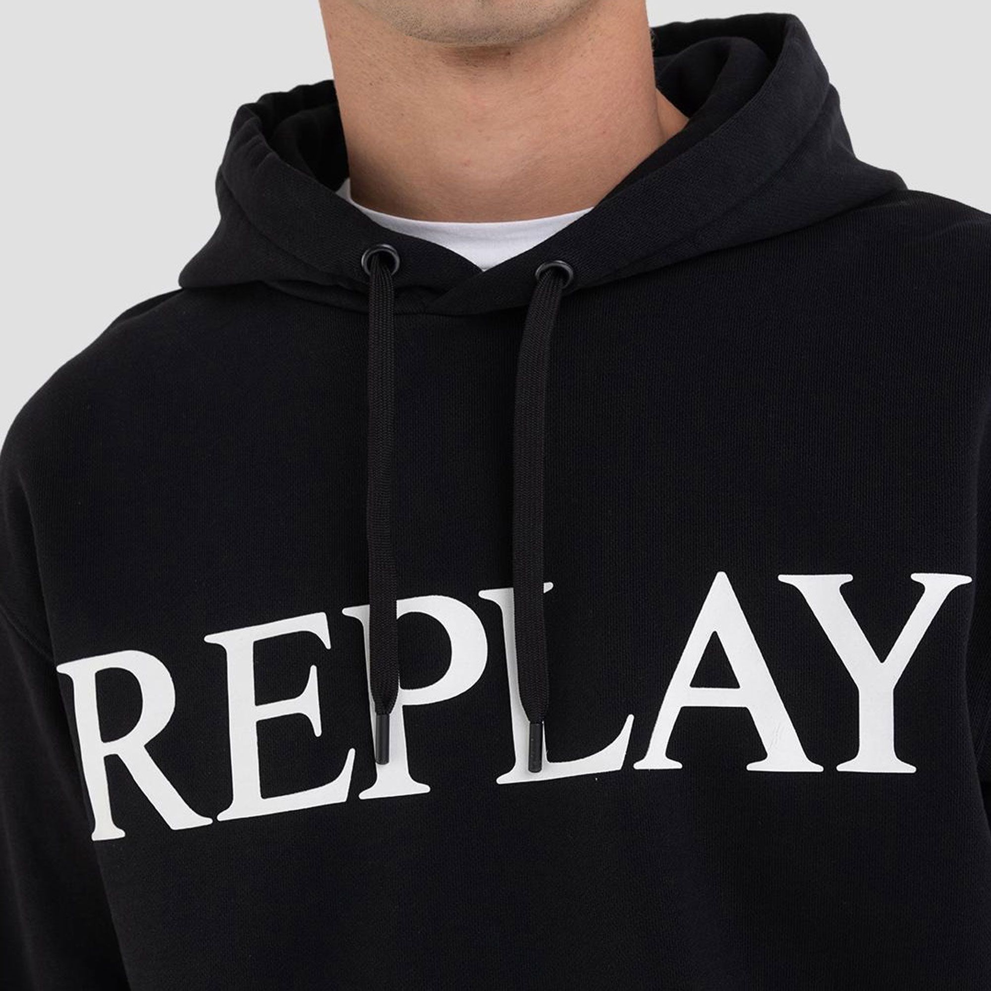 Replay Pure Logo Kapuzenpullover Herren