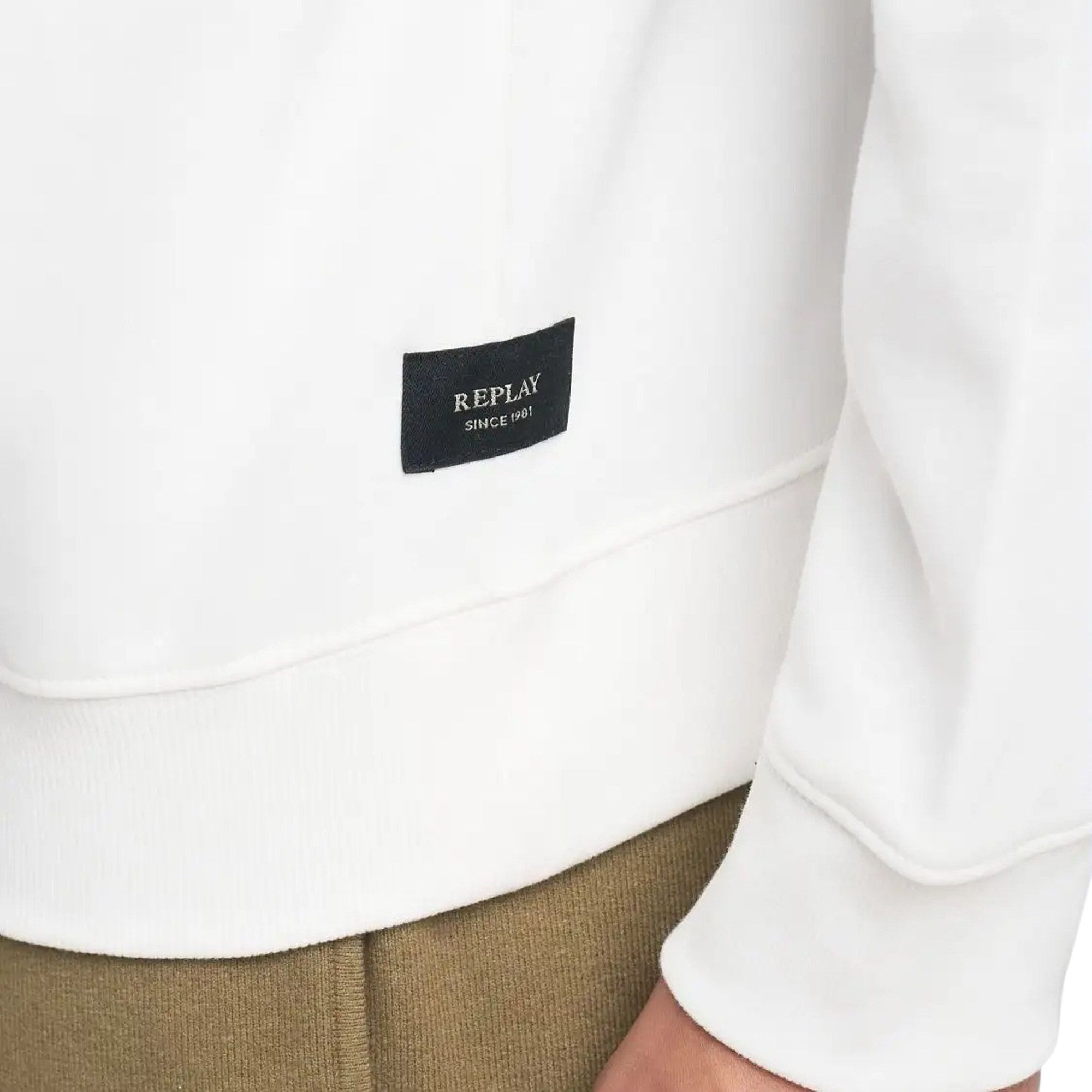 Replay Cotton-Blend Hoodie Homme