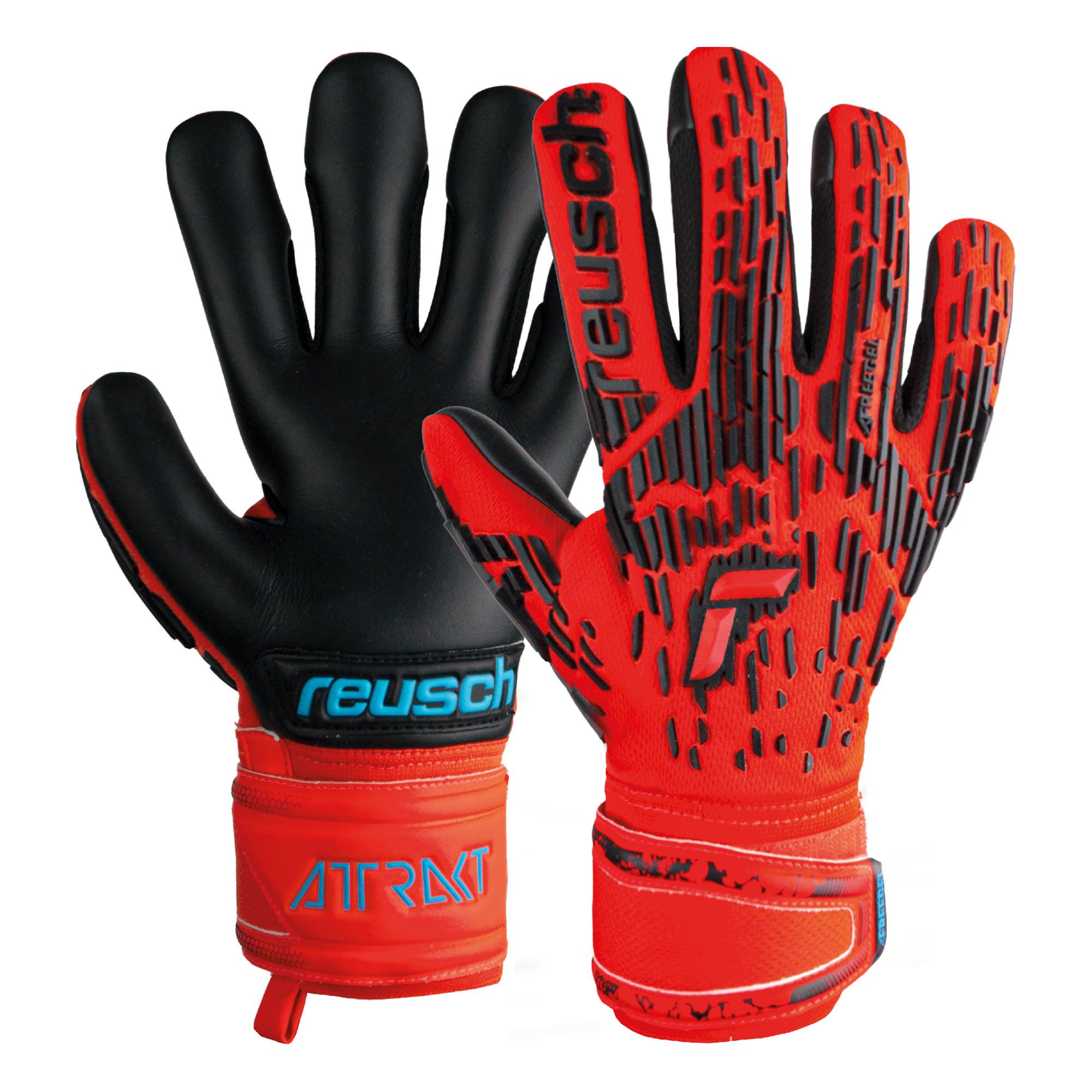 Reusch Attrakt Freegel Silver Finger Support Torwarthandschuhe Senior